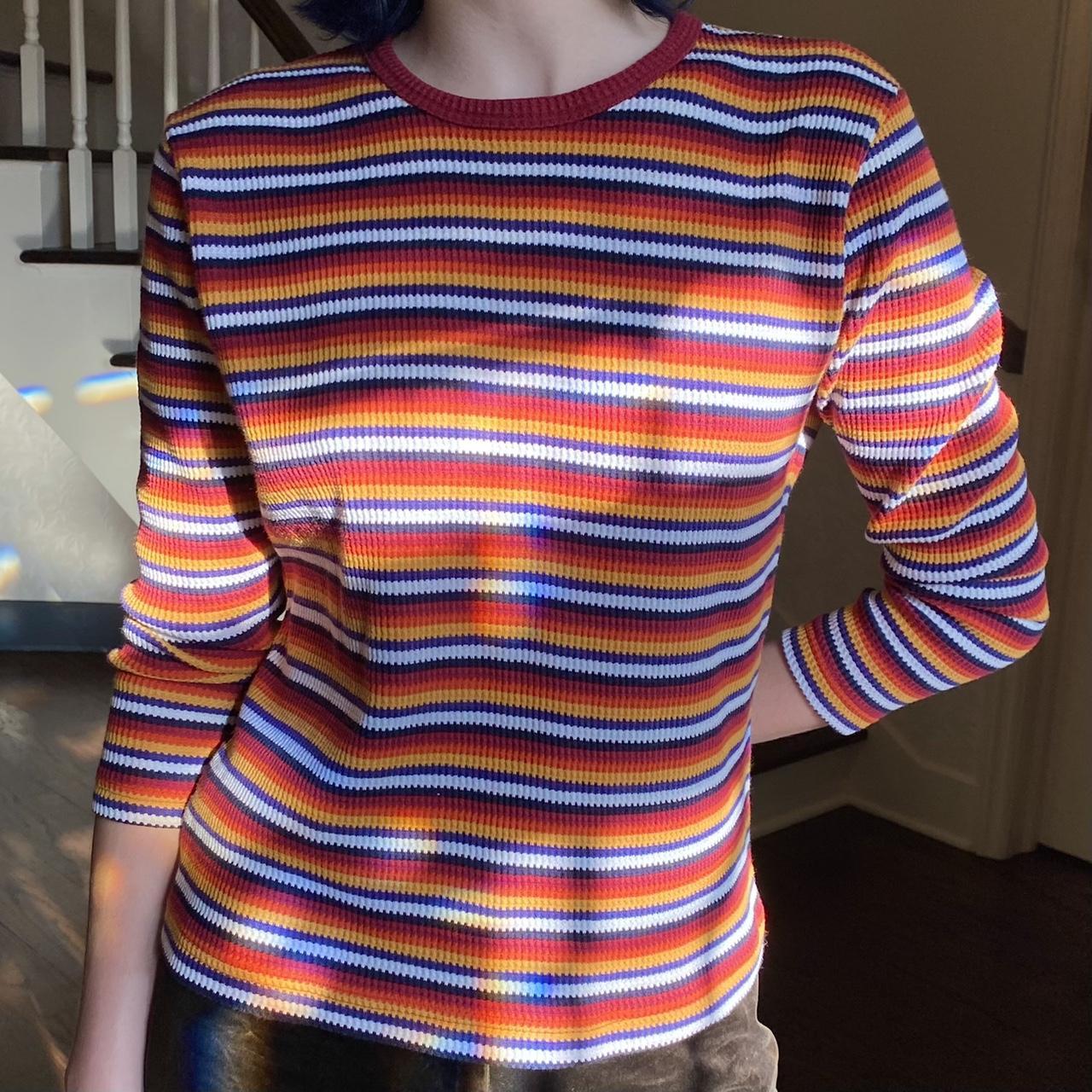Product Image 2 - vintage 90s long sleeved multicolor