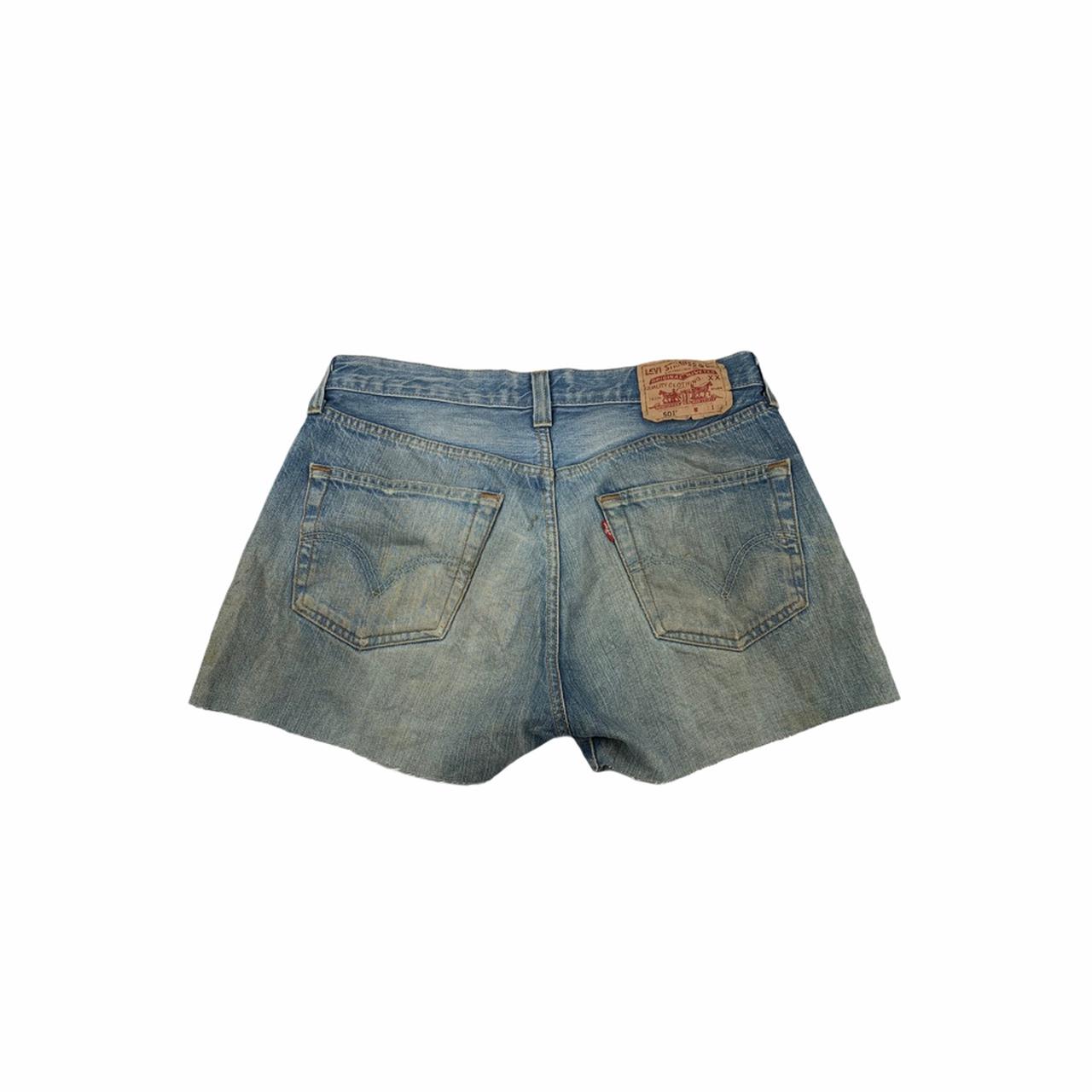 Levi's Women's Blue Shorts | Depop