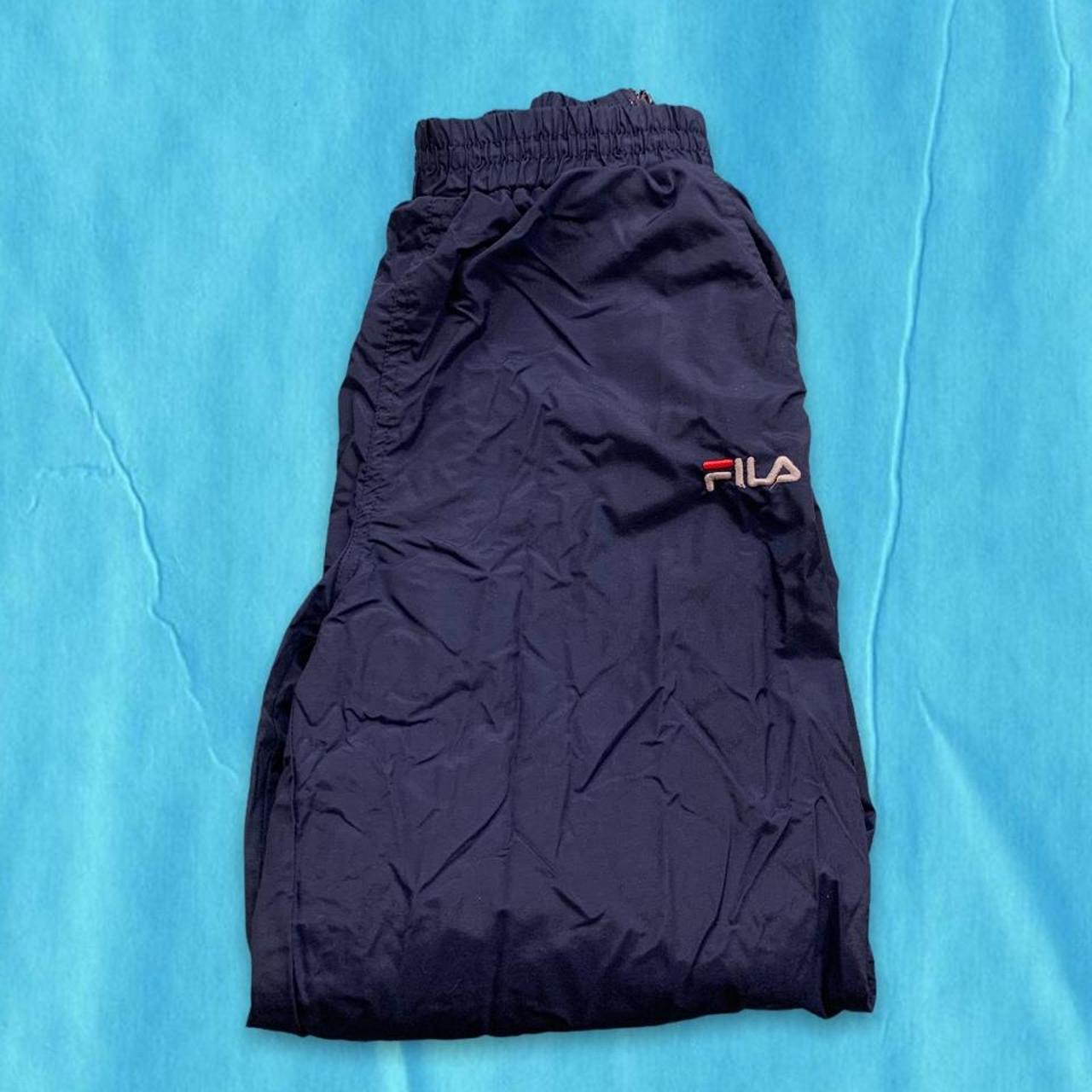Fila Women's Navy Joggerstracksuits Depop