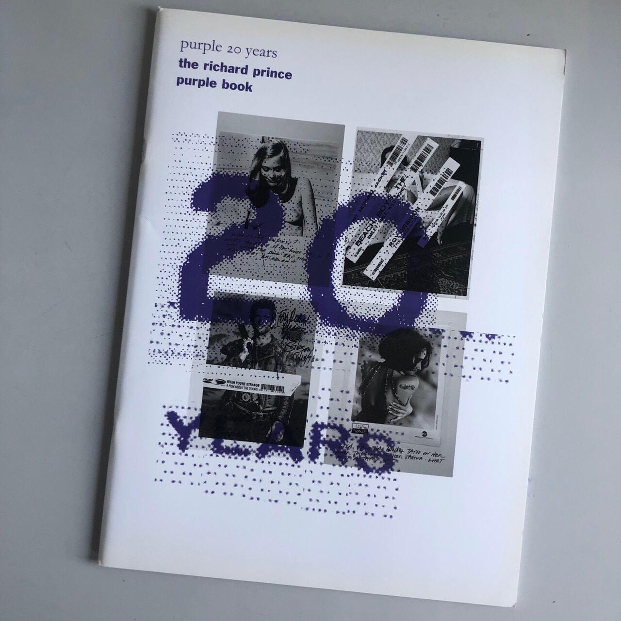 洋書 the richard prince purple book janvier The Hippie Drawings. The Richard Prince Purple Book. Year 14