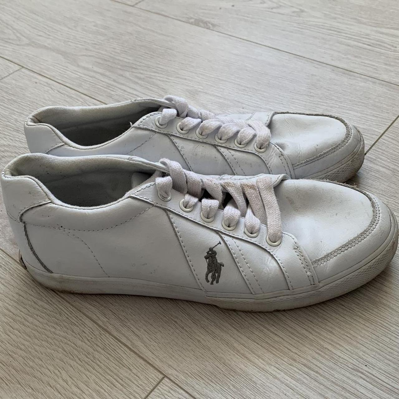 ralph lauren white shoes womens