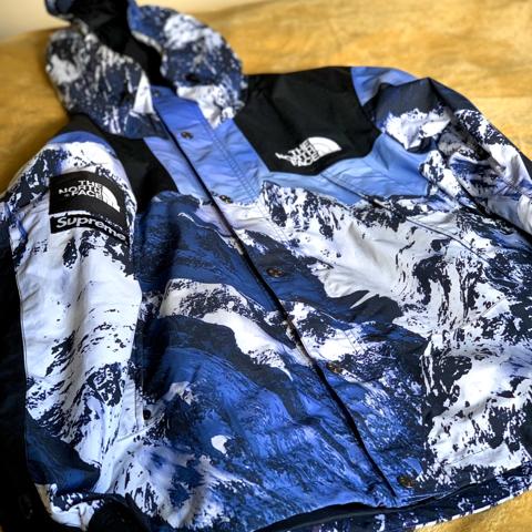 Supreme x outlet tnf mountain