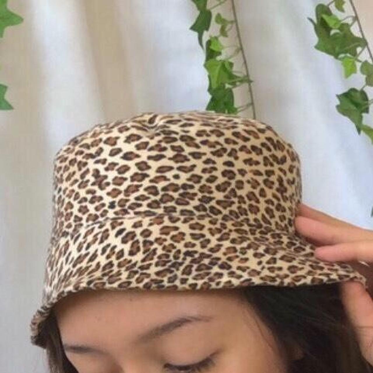 Leopard Print Bucket Hat Mini Cheetah Print Bucket Depop