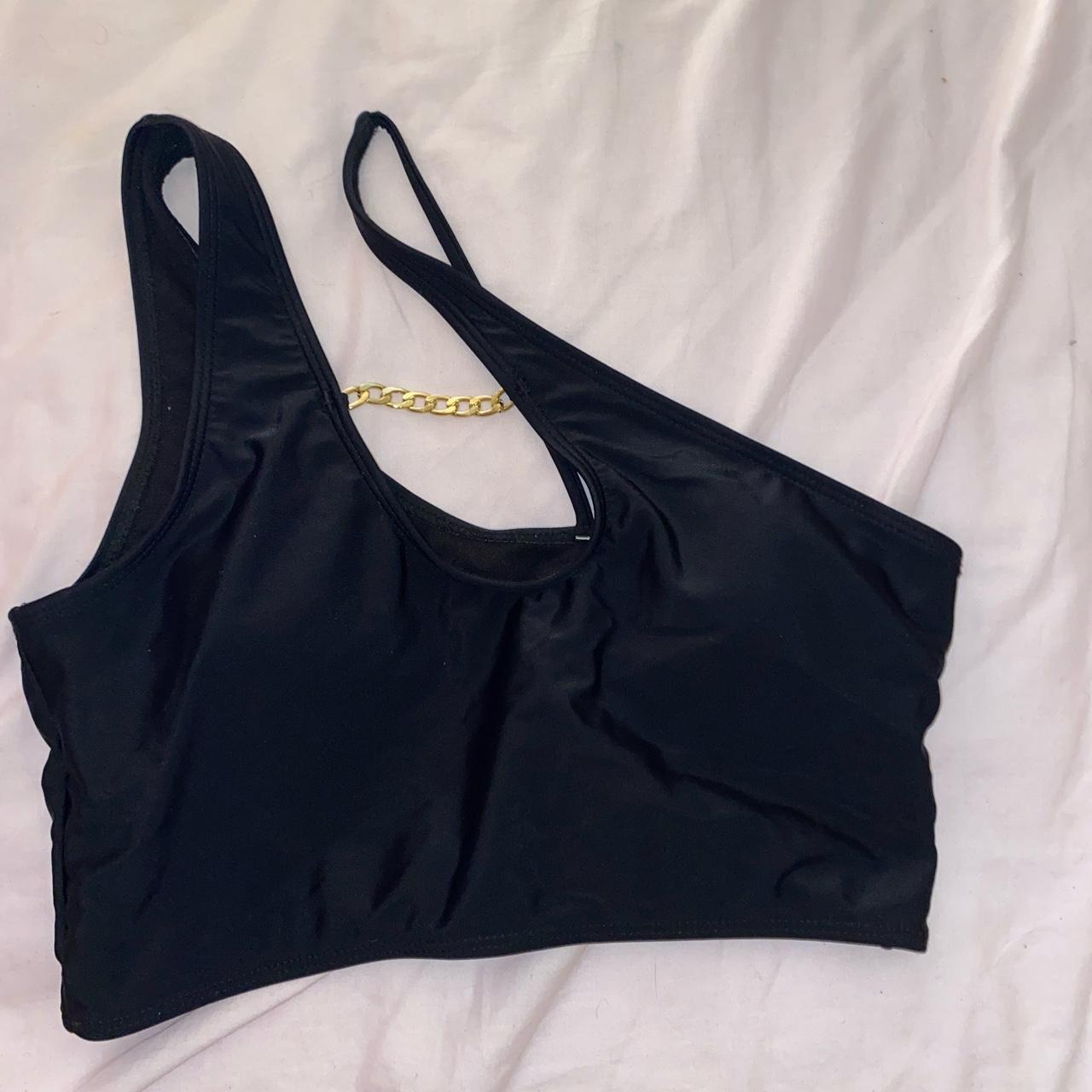 Women's Black Crop-top | Depop