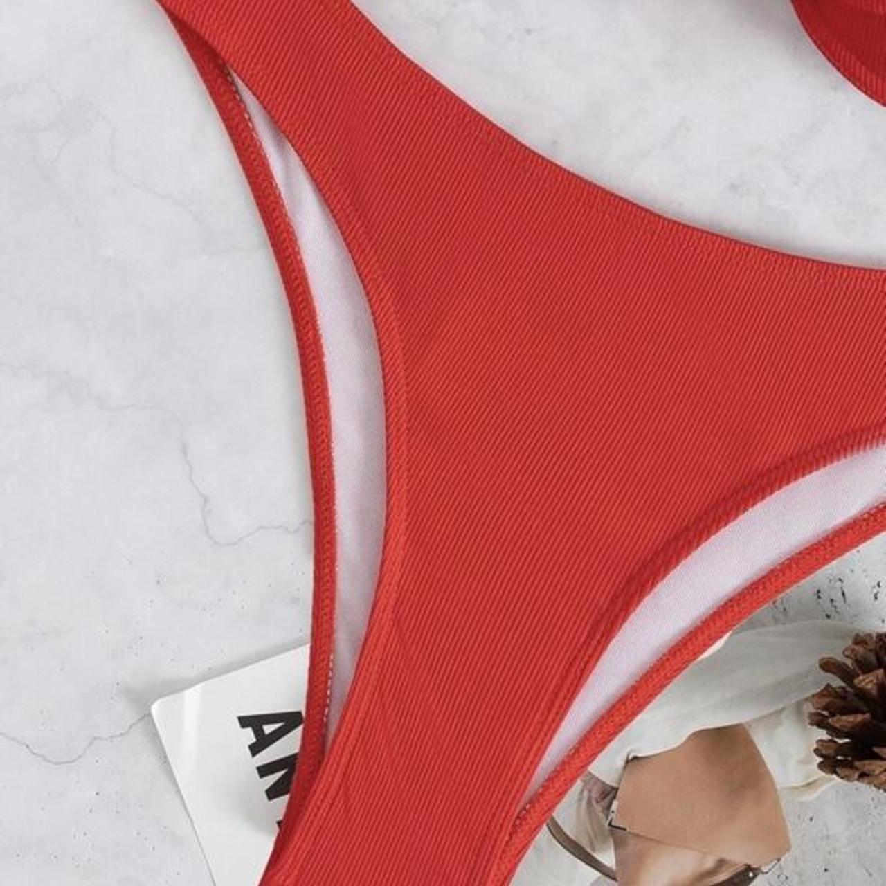 Women's Red Bikinisandtankinisets Depop