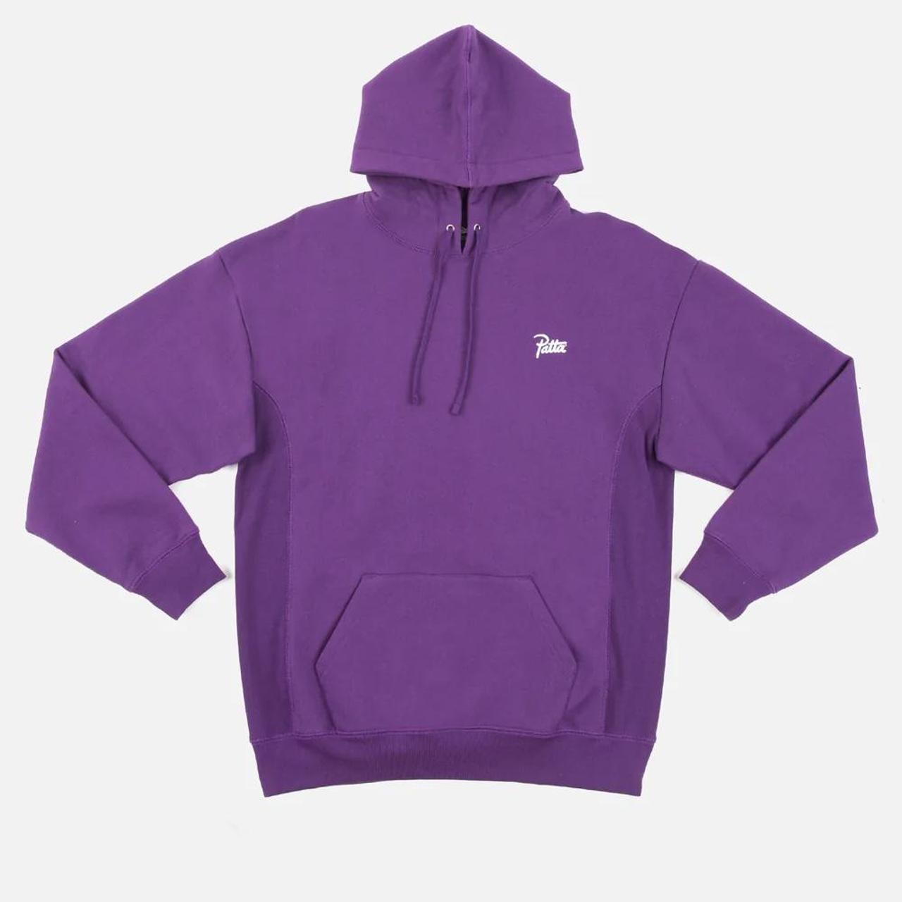 Patta purple hoodie Size large Condition 9/10 worn... - Depop