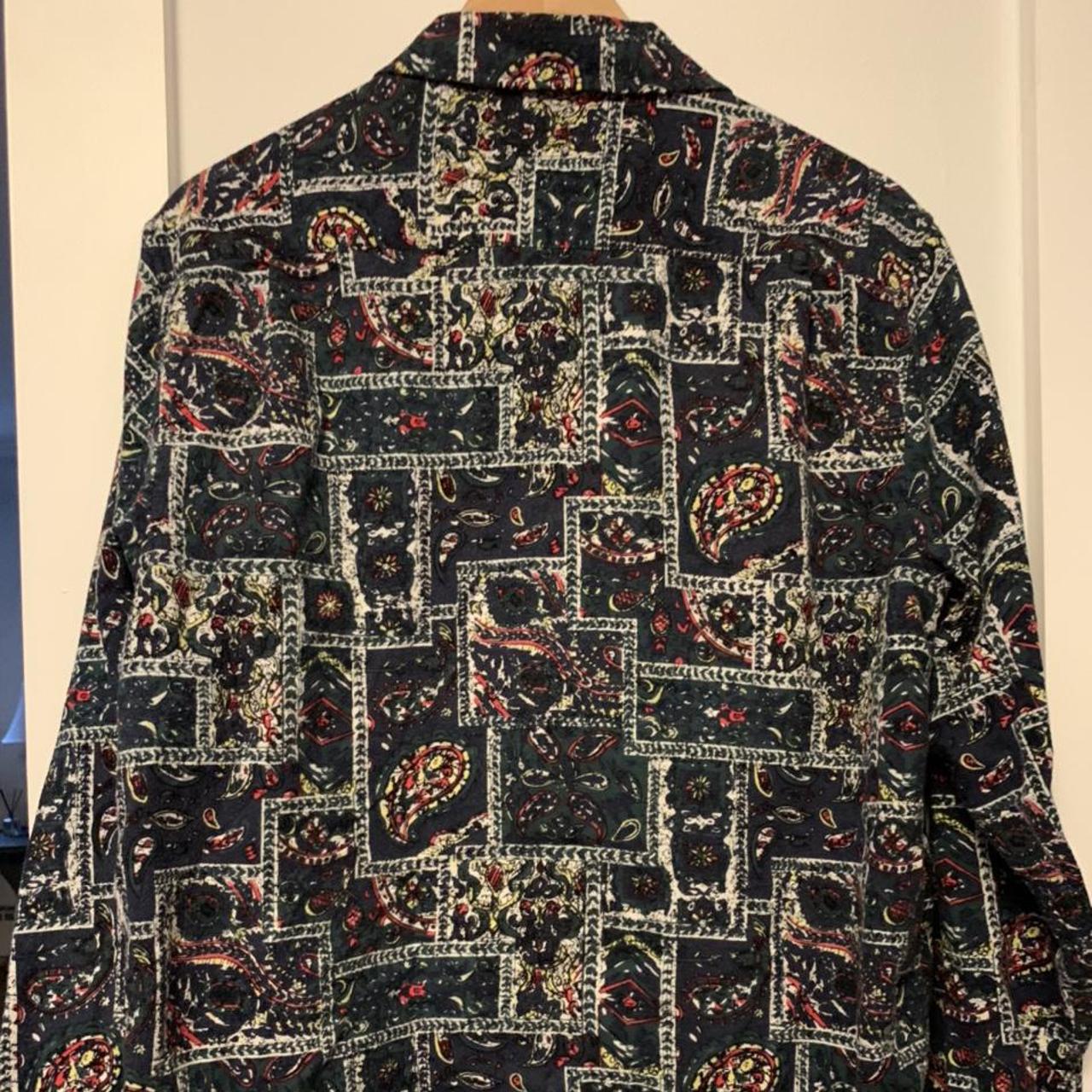 Vintage Supreme broken paisley flannel, In...