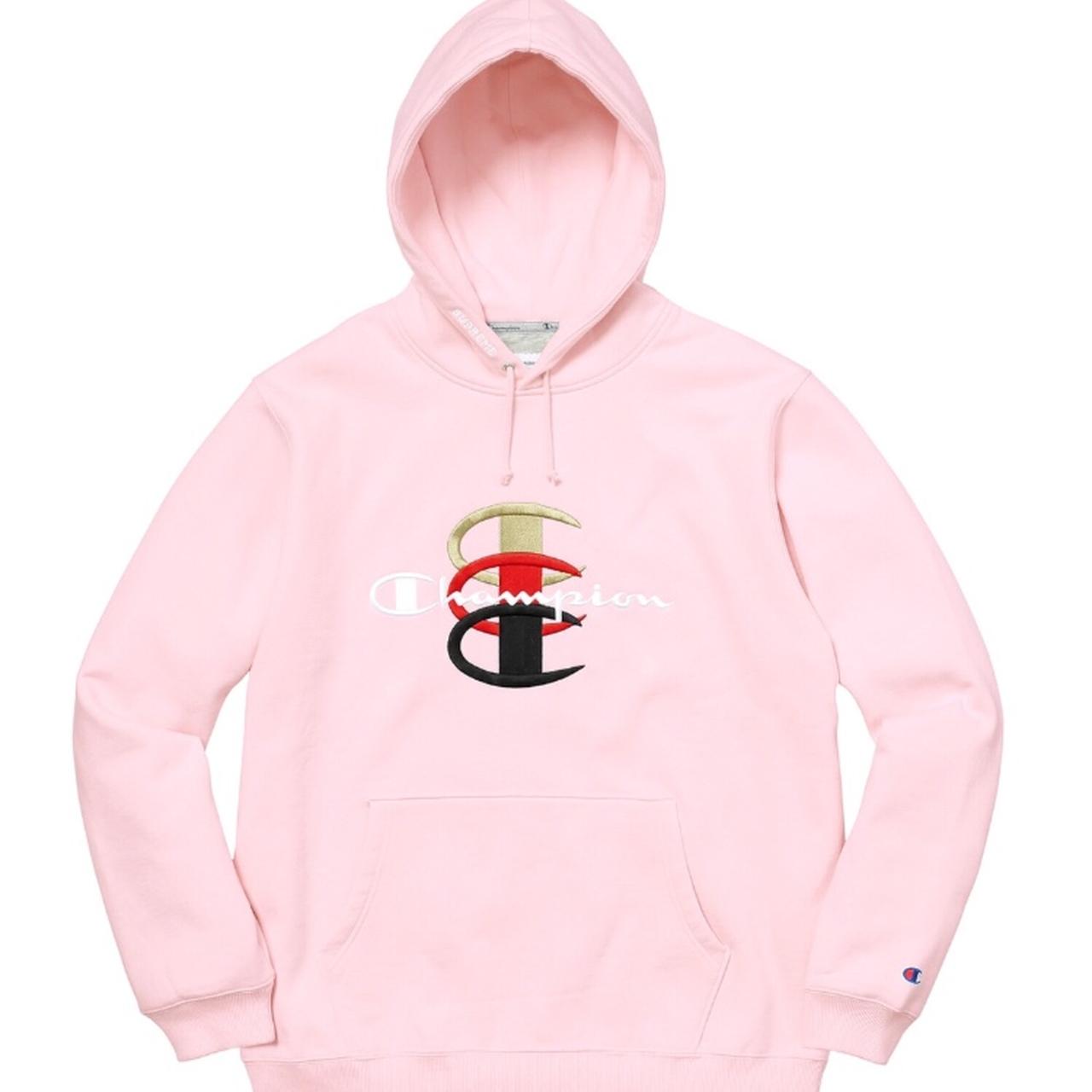 Supreme champion clearance hoodie original