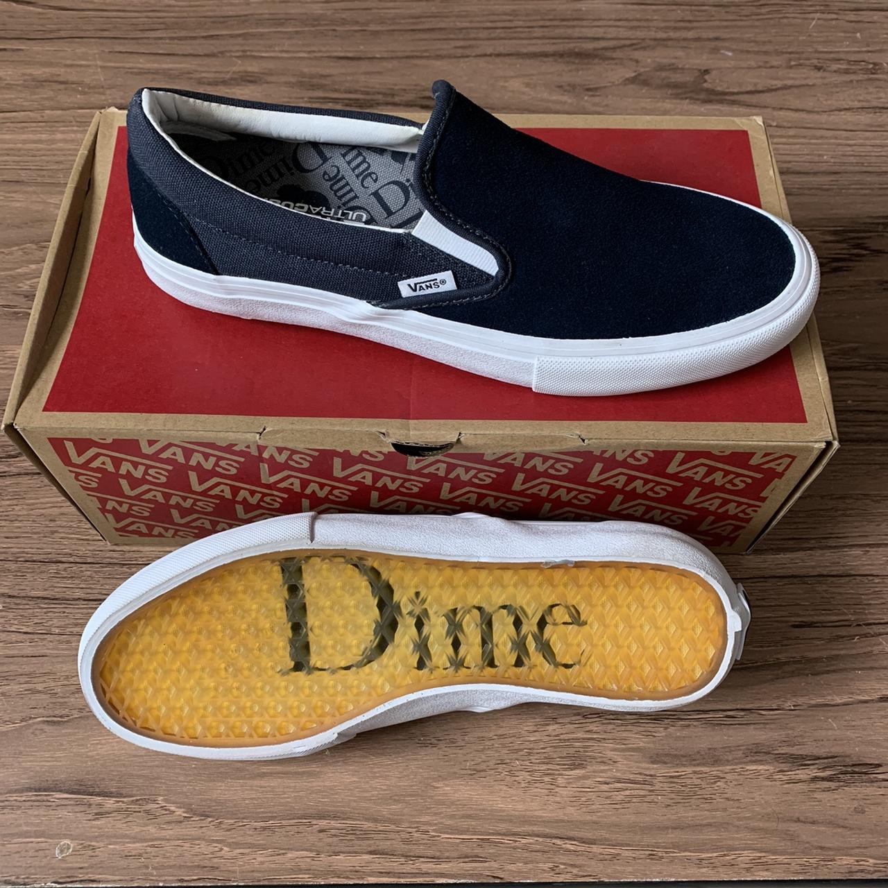 vans dime slip on