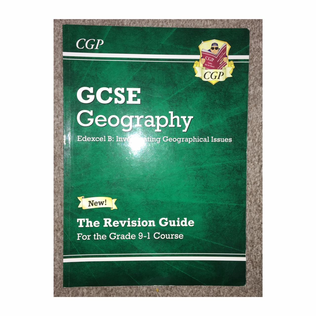 Gcse Edexcel B Geography Cgp Revision Guide - Brand... - Depop