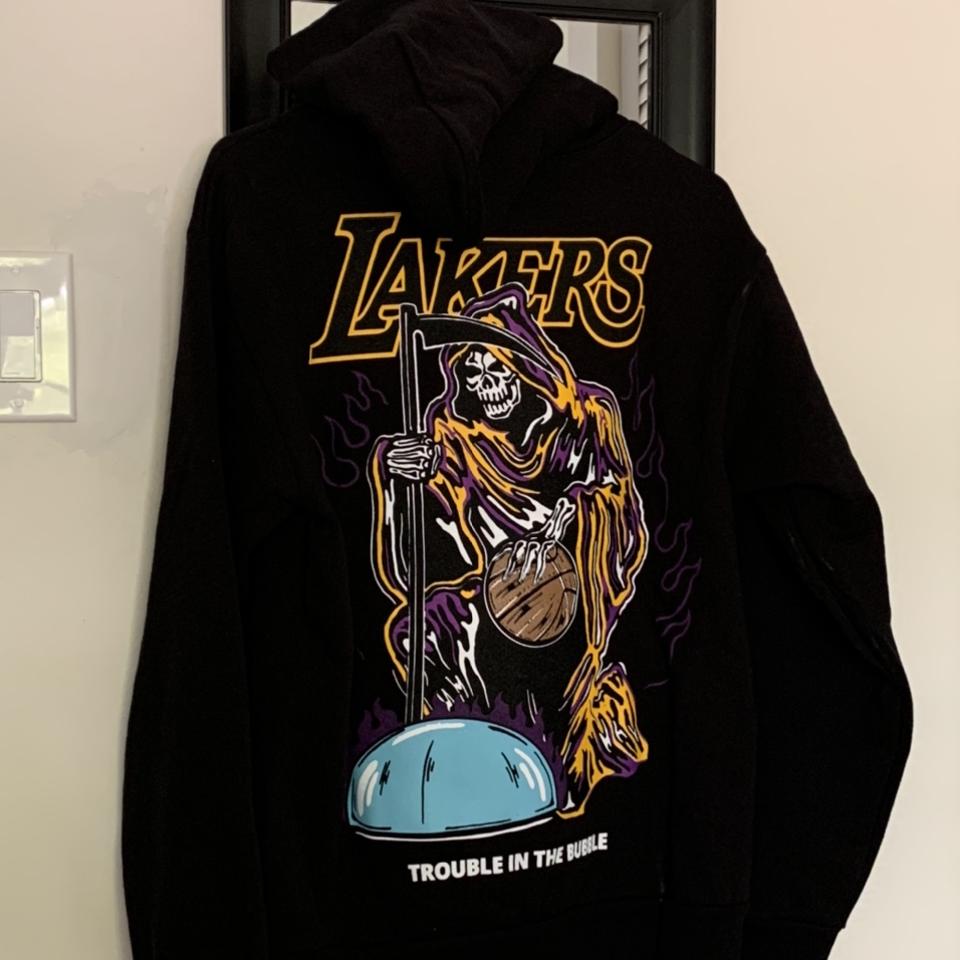 Original Lakers Warren Lotas Trouble In The Bubble T-shirt,Sweater