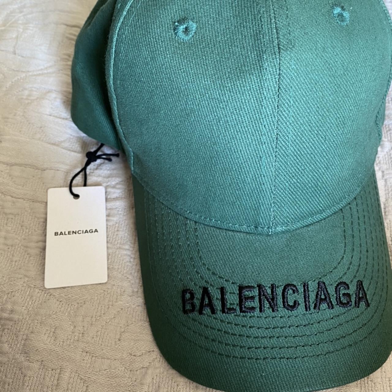 Balenciaga green sale cap