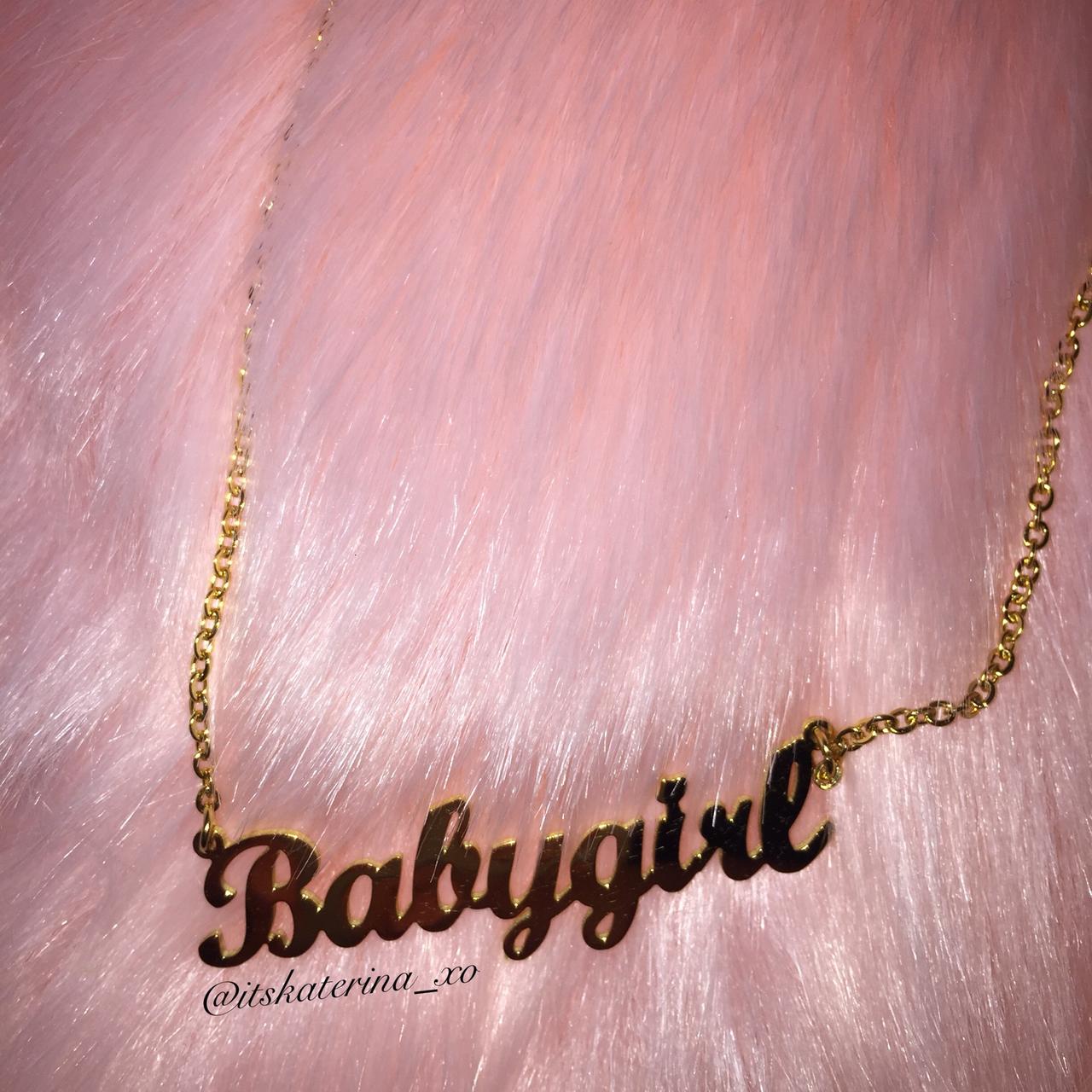 Ms,yoyoshop Store LUXUKISSKIDS Letter CZ A-Z Gold Chain Babygirl India |  Ubuy