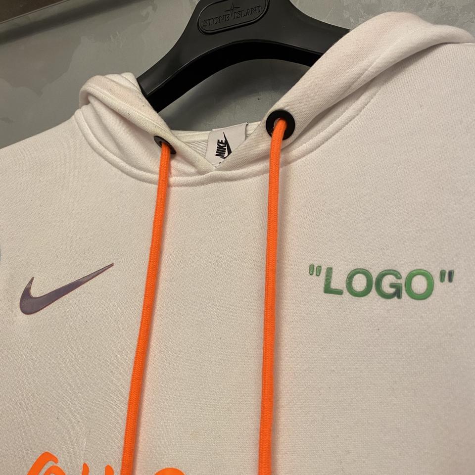 Nike off white online hoodie 2021