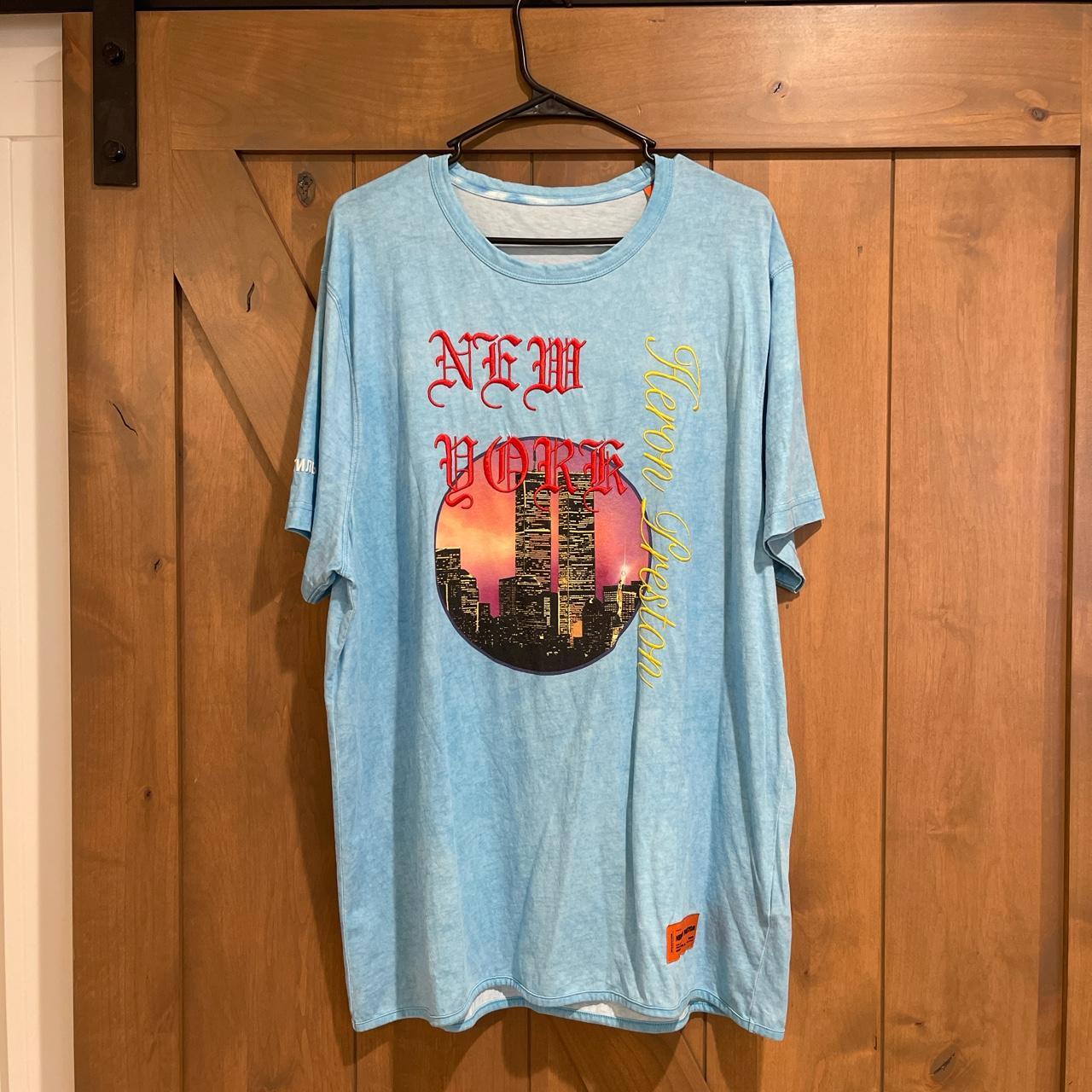 Heron Preston “New York City” tshirt Depop