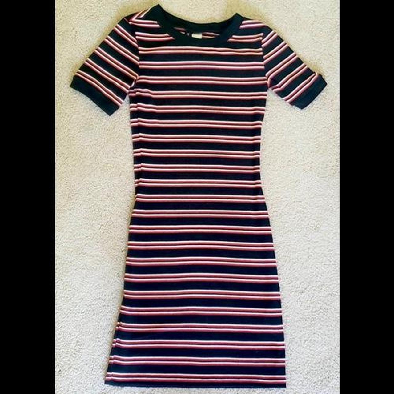 H & m outlet striped dress