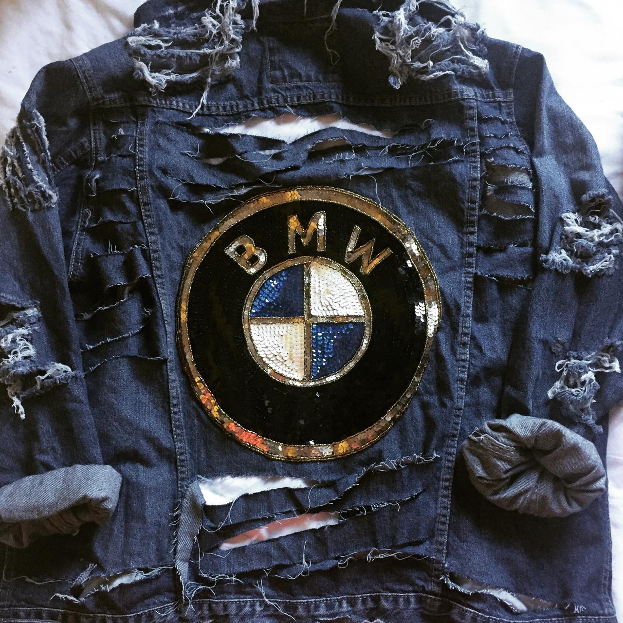 BMW FASHION STYLE JEAN JACKET killer my Depop