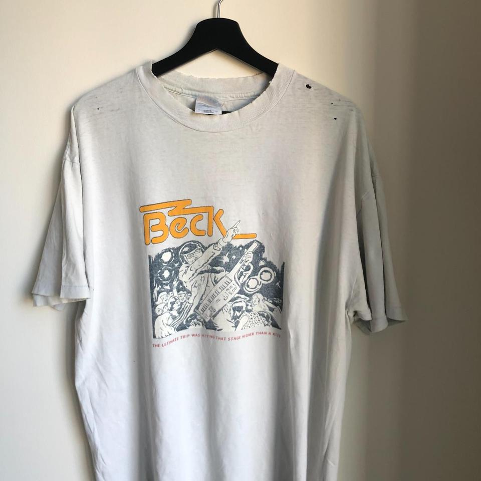 Beck t-shirt Beck rare vintage T-shirt devils | Depop