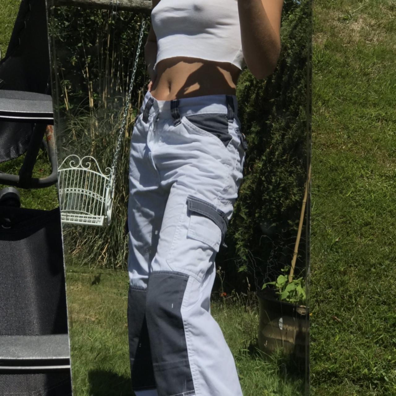 dickies white trousers