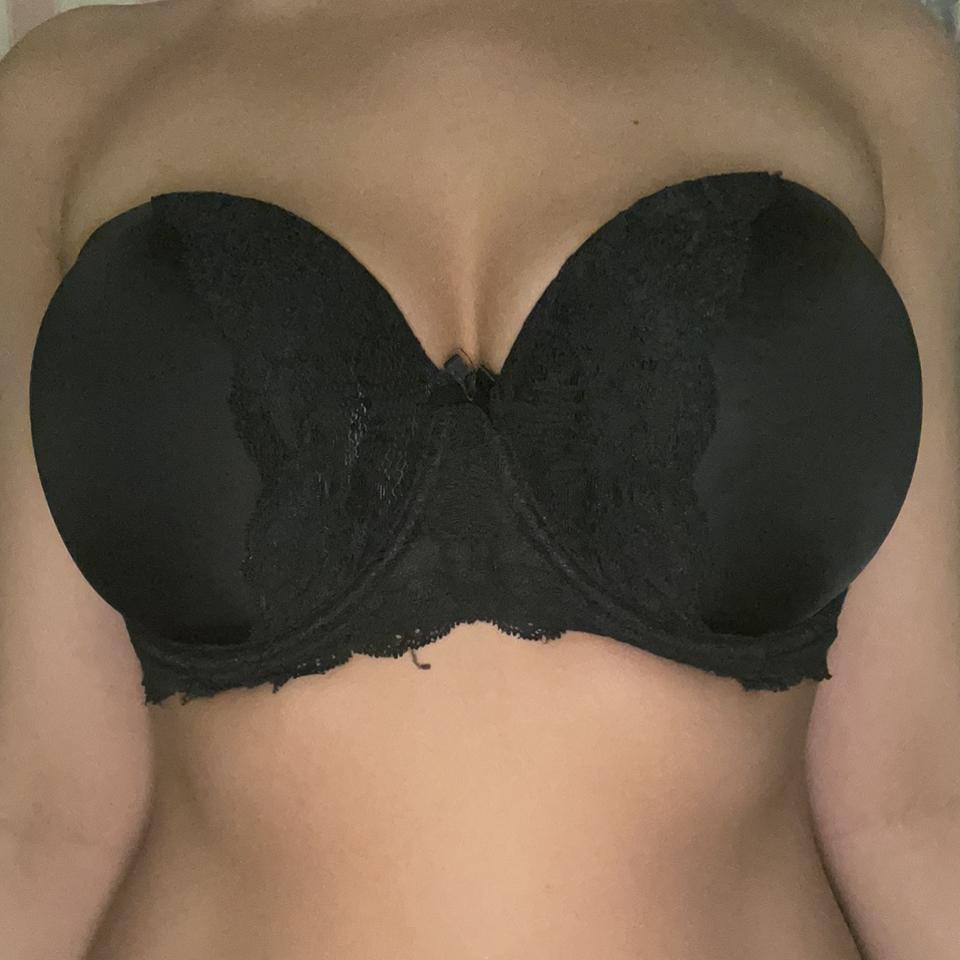Victoria's Secret strapless bra 34DDD Nude NOTE- - Depop