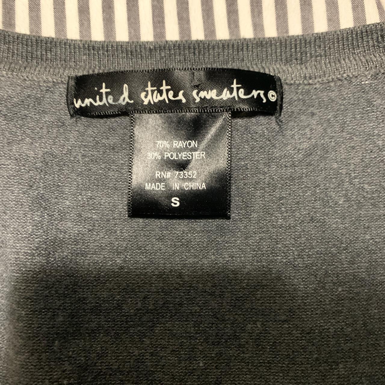 American Vintage Women's Grey Cardigan Depop