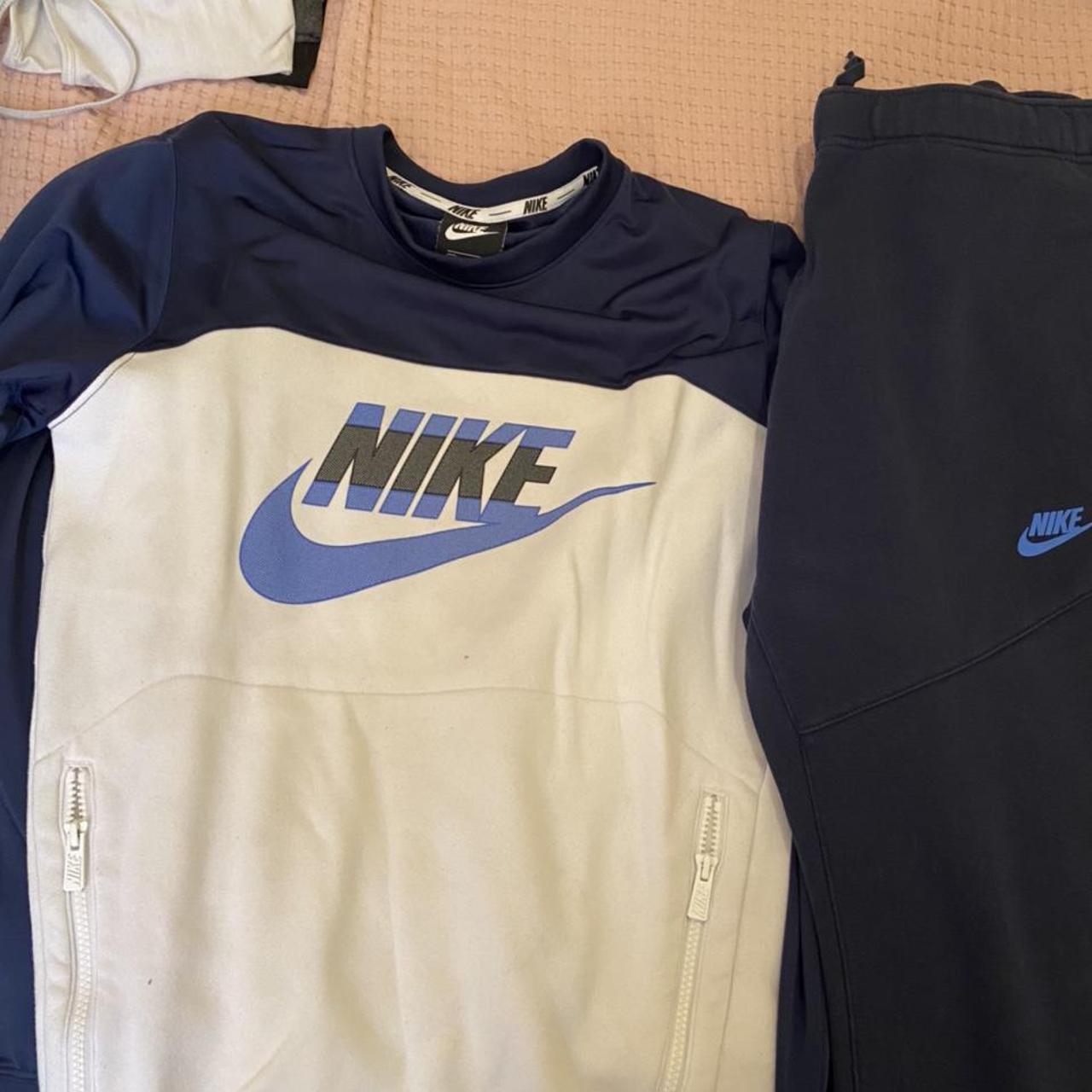 nike tracksuit jumper and joggers