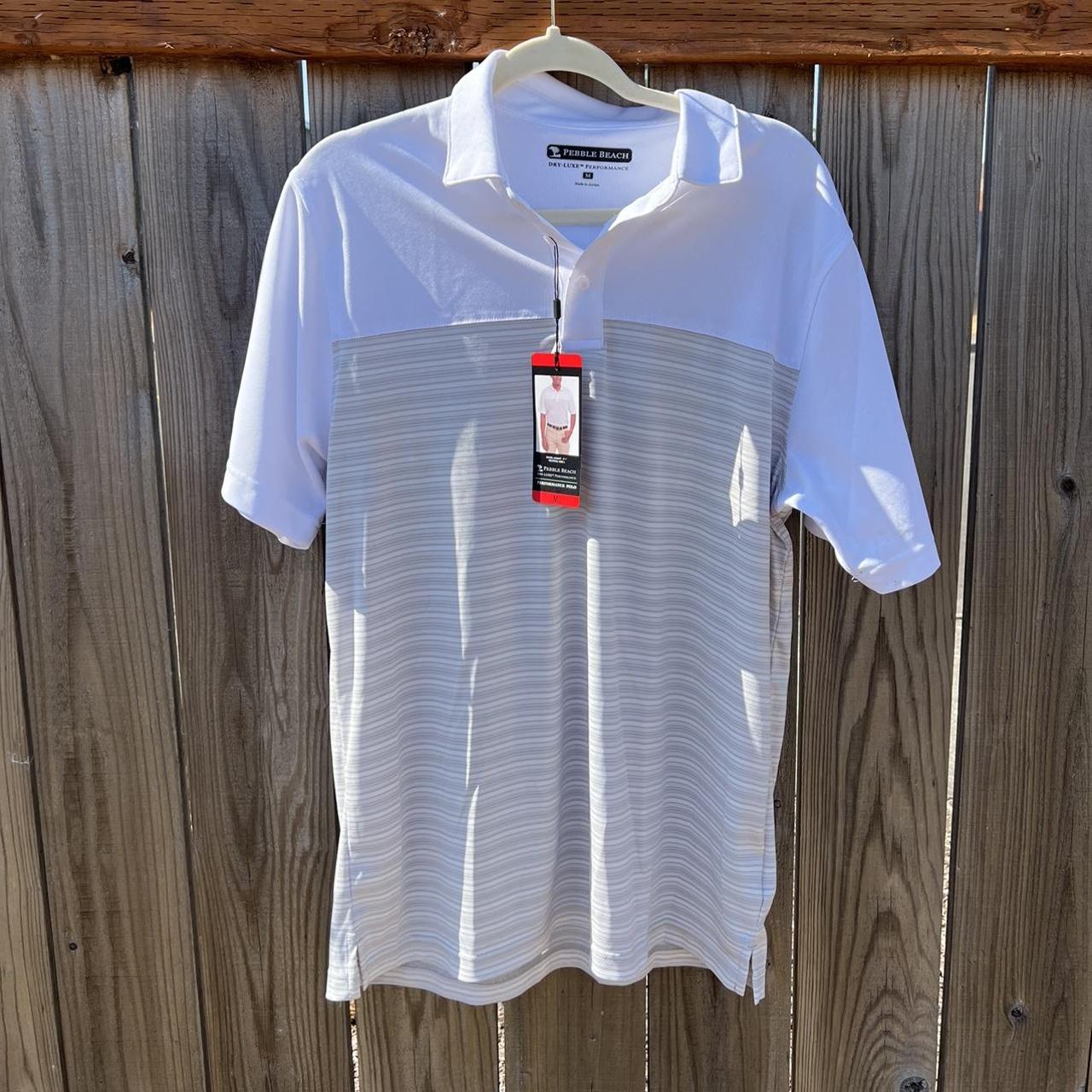 Pebble beach dry luxe performance clearance polo