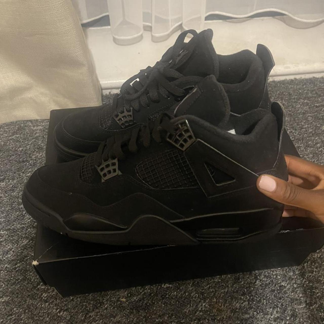Air Jordan 4 Retro Black Cat 2020, INSOLES have been... Depop