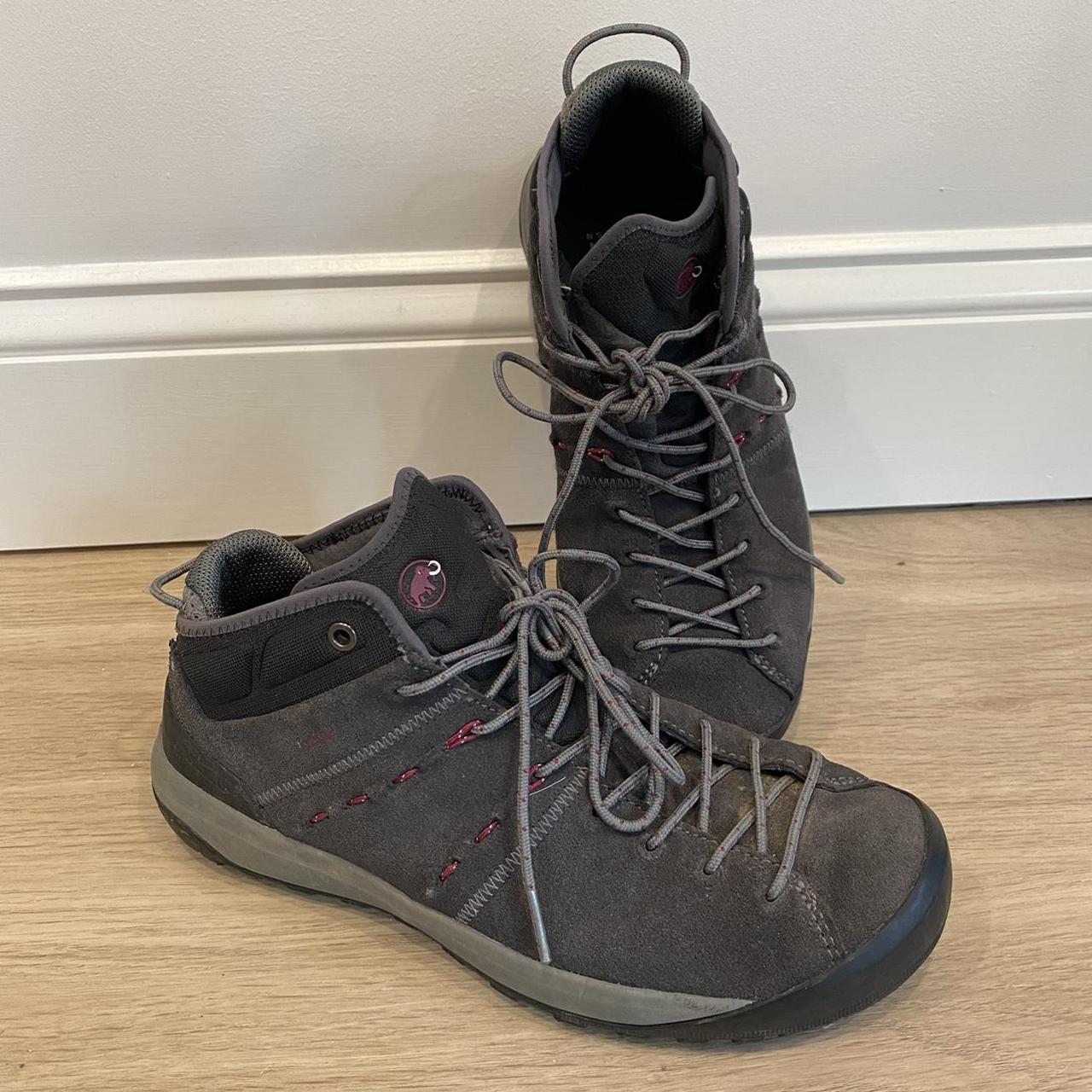 Mammut Women's Grey Trainers | Depop