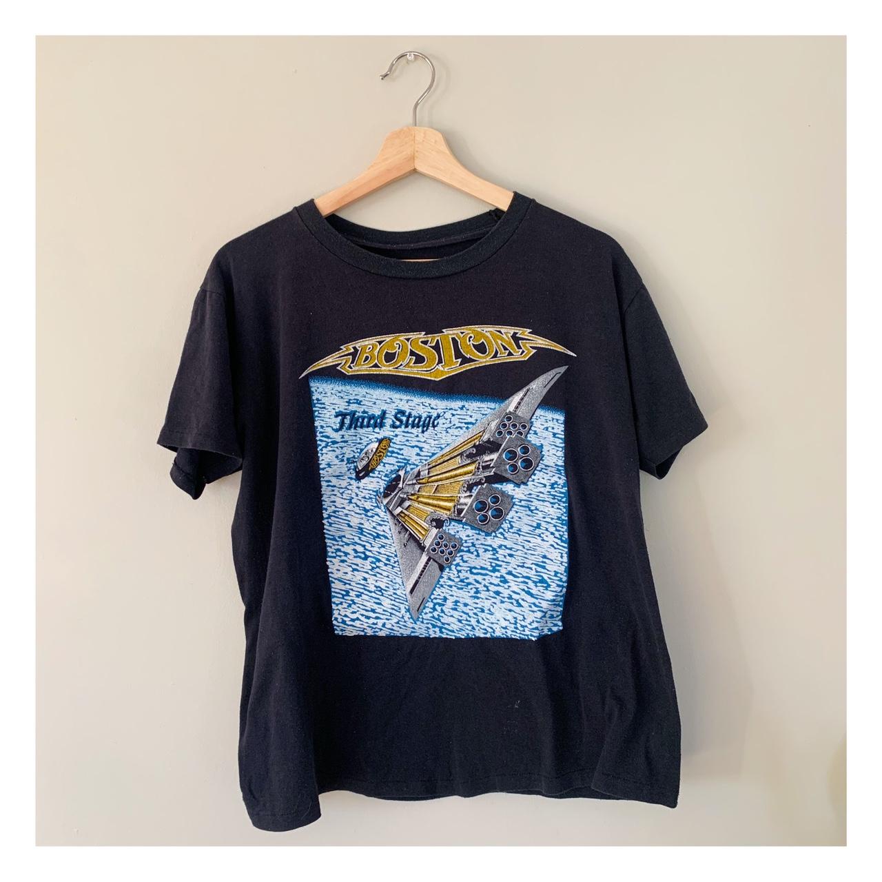 Vintage Bootleg Boston Third Stage Amanda shirt. | Depop