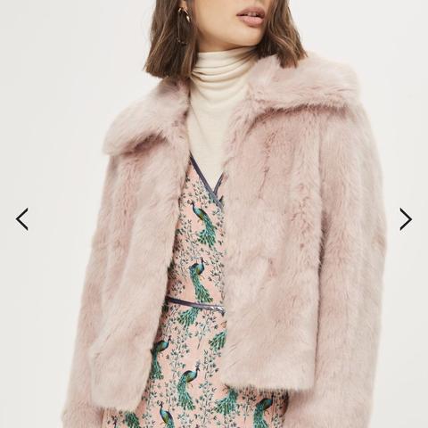 topshop faux fur moletom com capuz