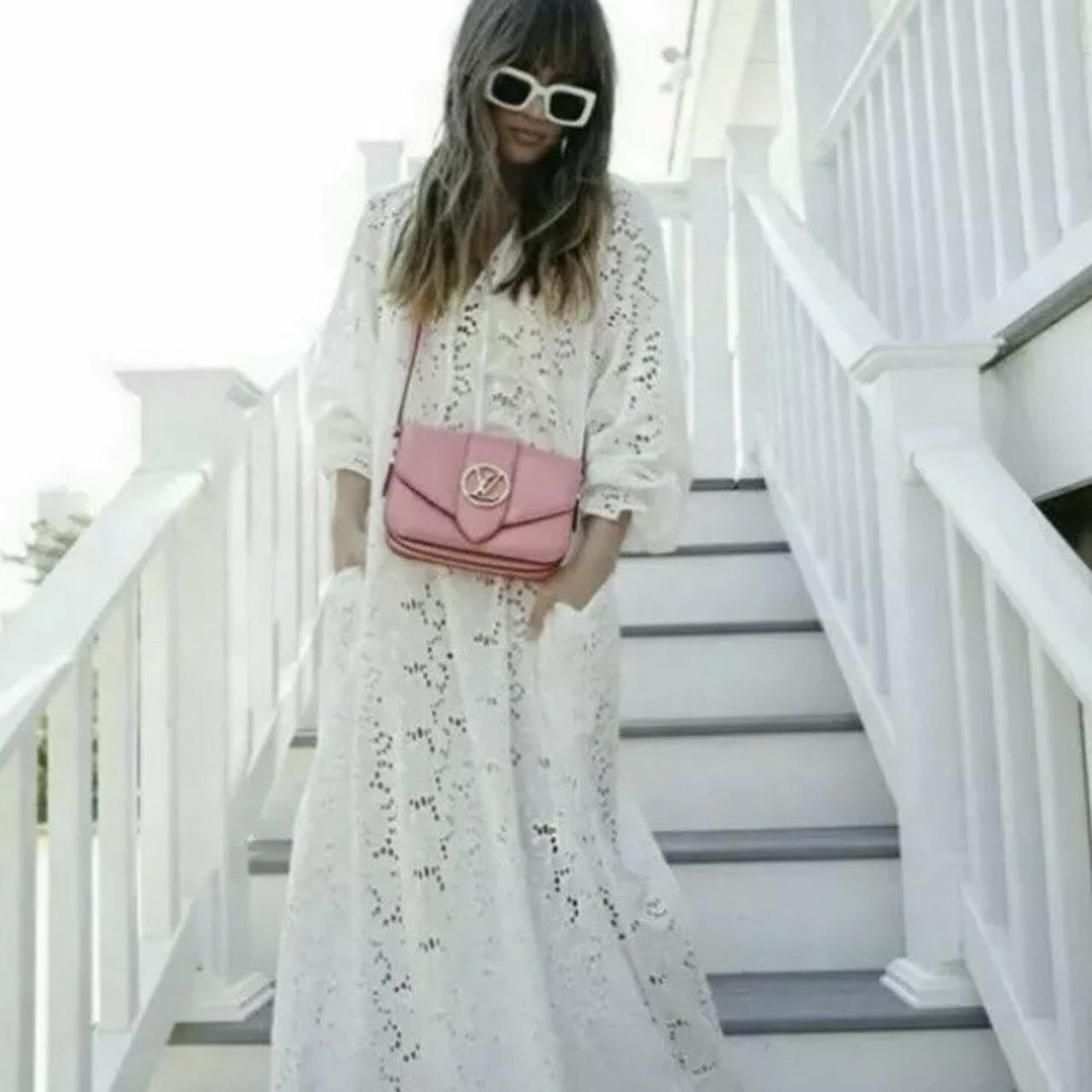 H&M Women's White Dress Depop