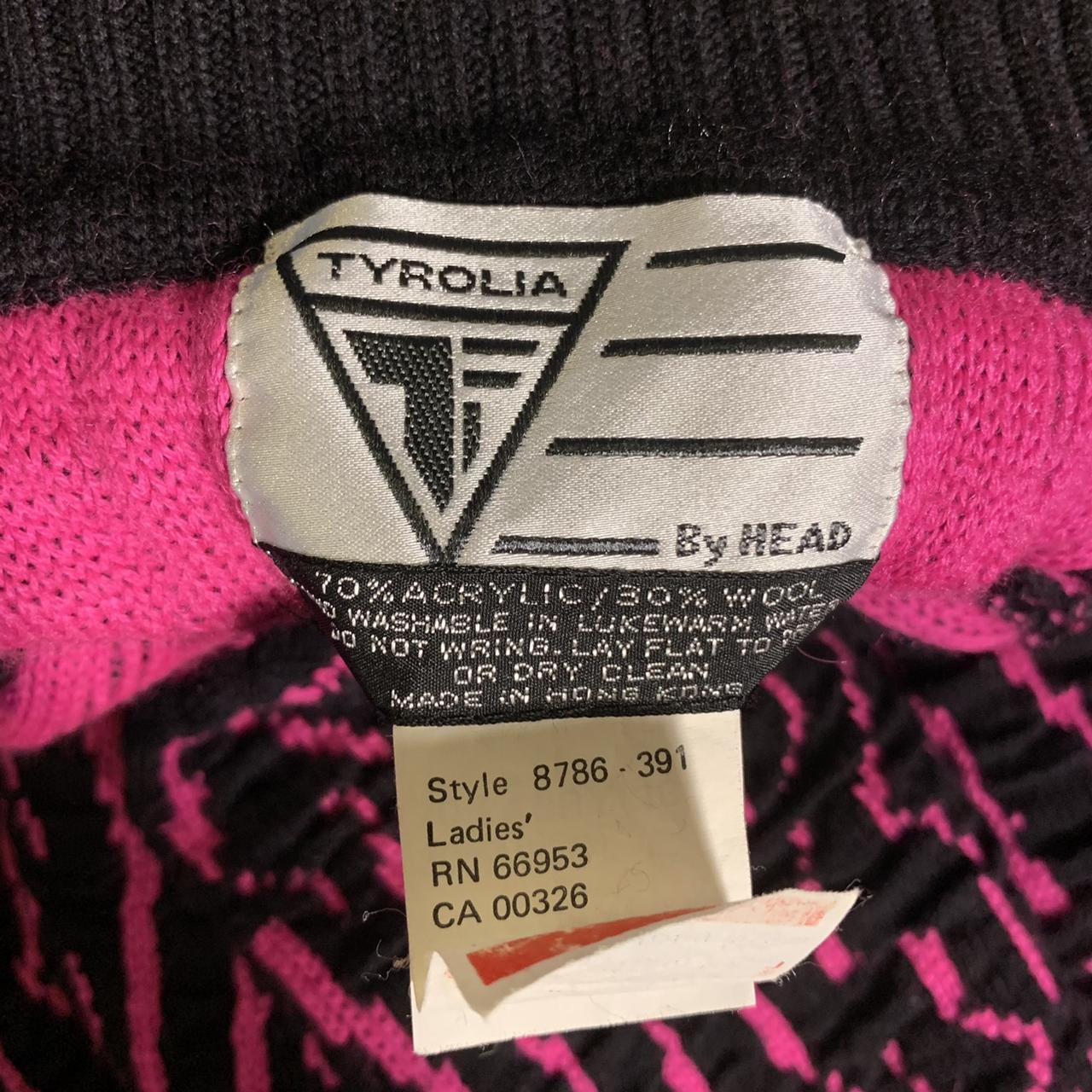 Vintage Black & Pink Sweater. 💖🖤 Size medium. This... - Depop