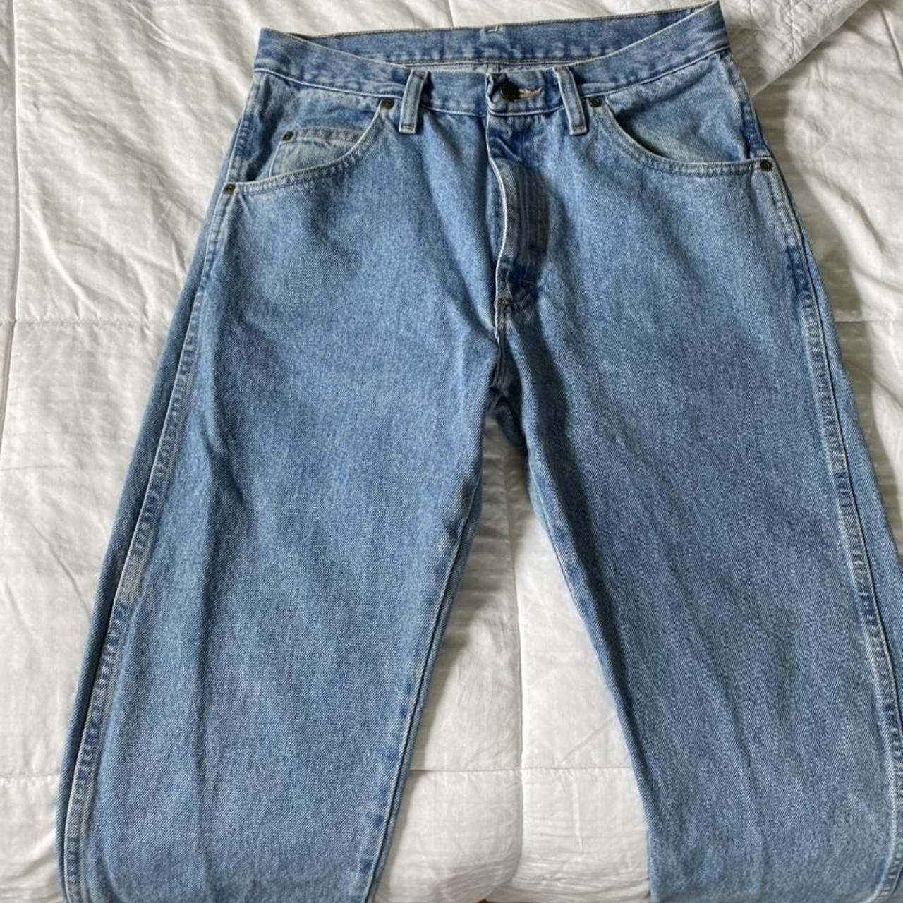 Old Wrangler Rugged Wear jeans 30” waist, 28”... - Depop