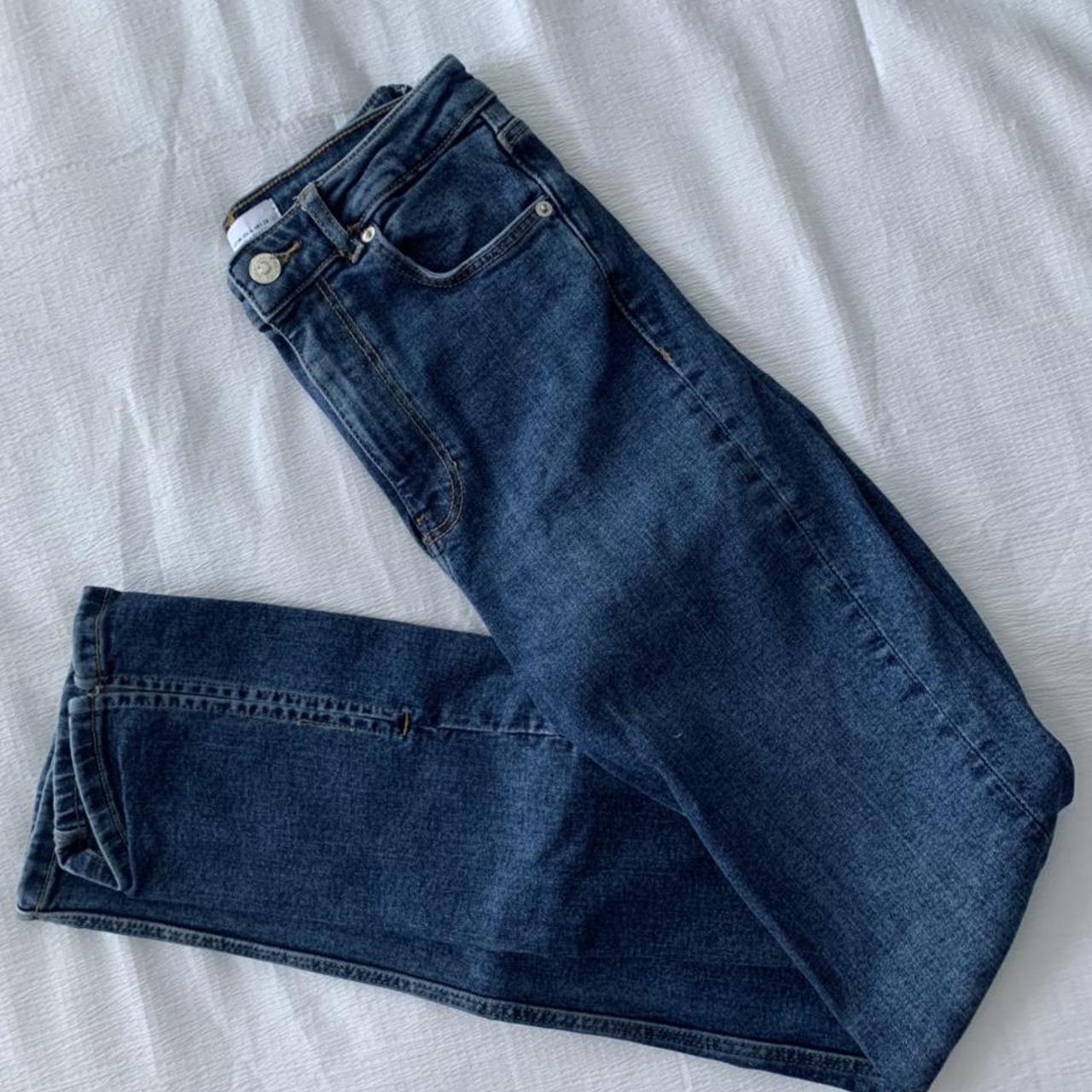 Zara Women's Blue Jeans | Depop