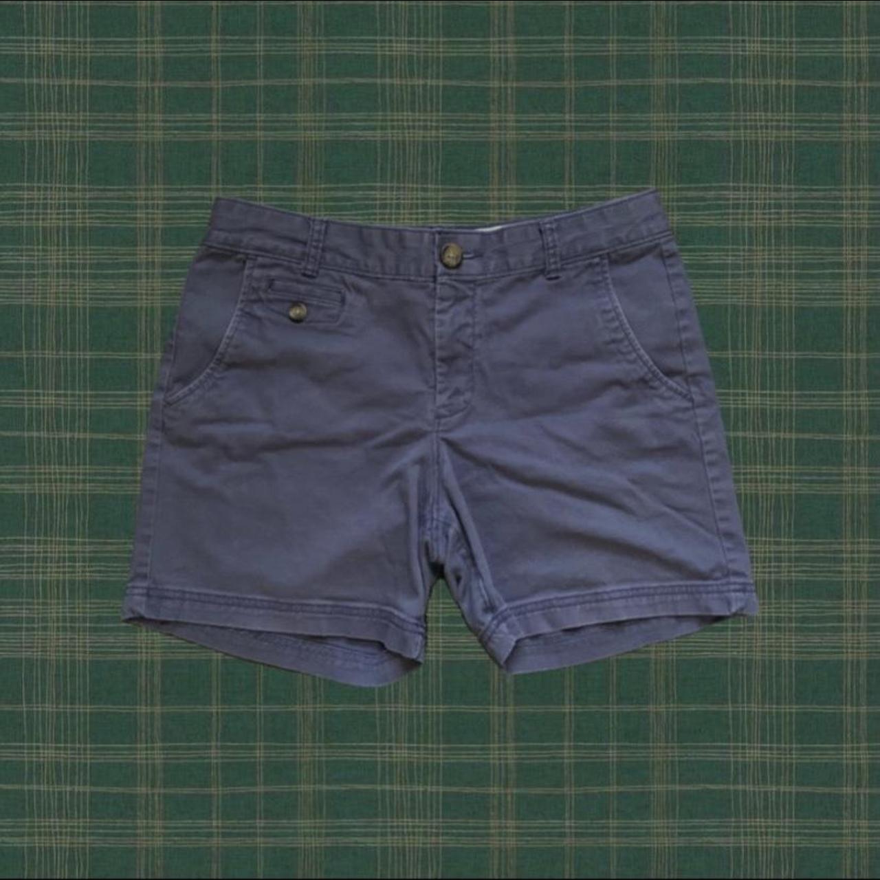 Dockers Women's Blue and Navy Shorts | Depop