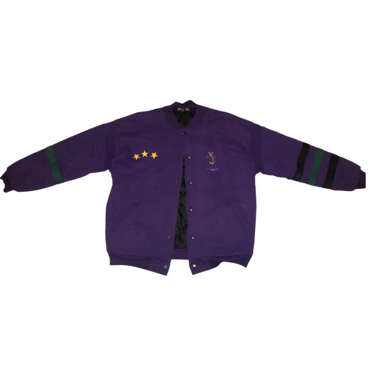 Lotto Men's Purple and Gold Jacket