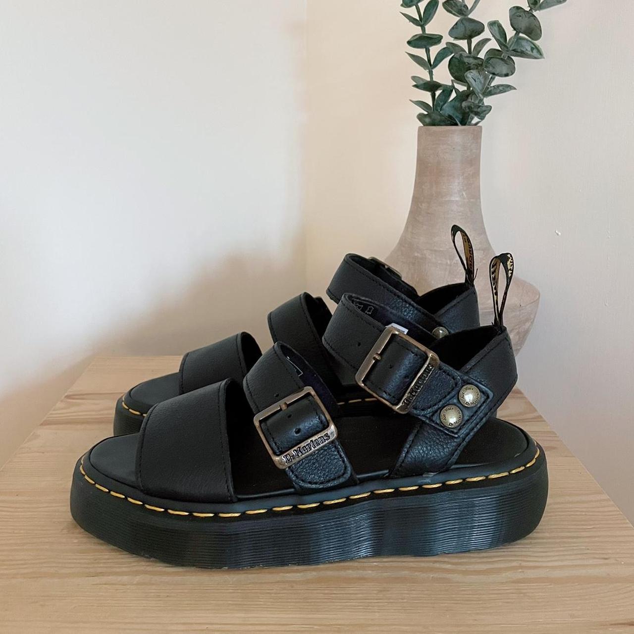 gryphon quad platform sandals