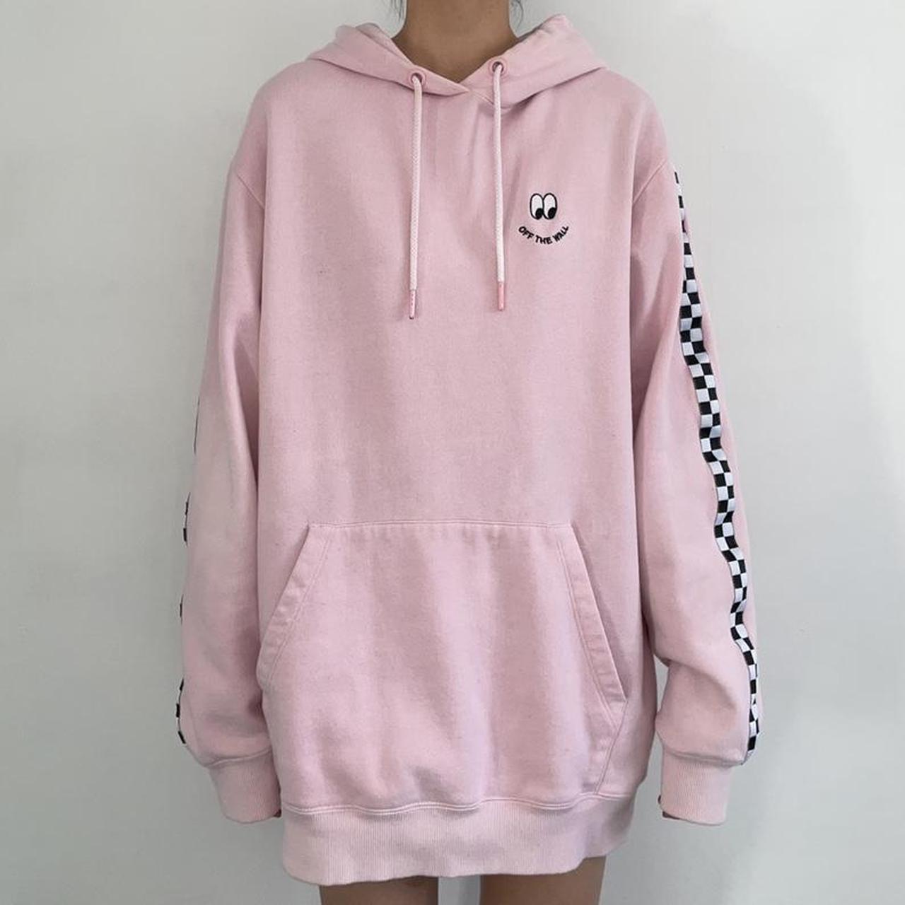 baby pink vans hoodie