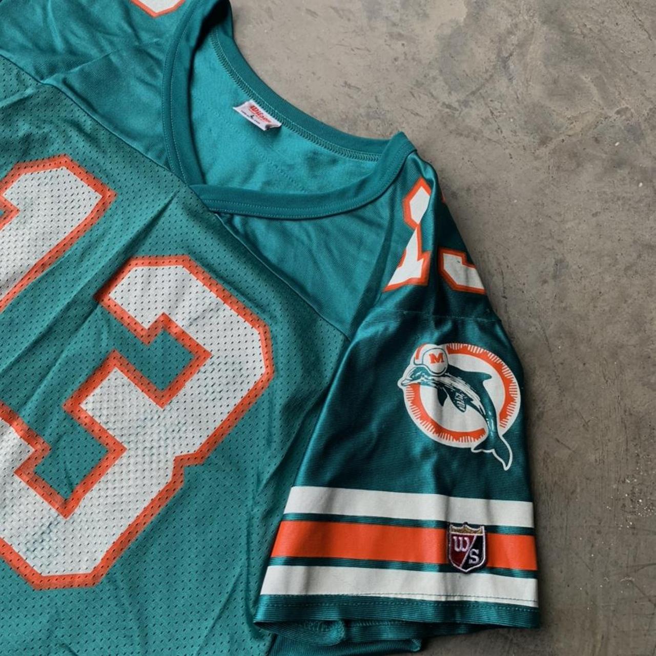 90s Miami Dolphins Dan Marino Wilson Jersey - Depop