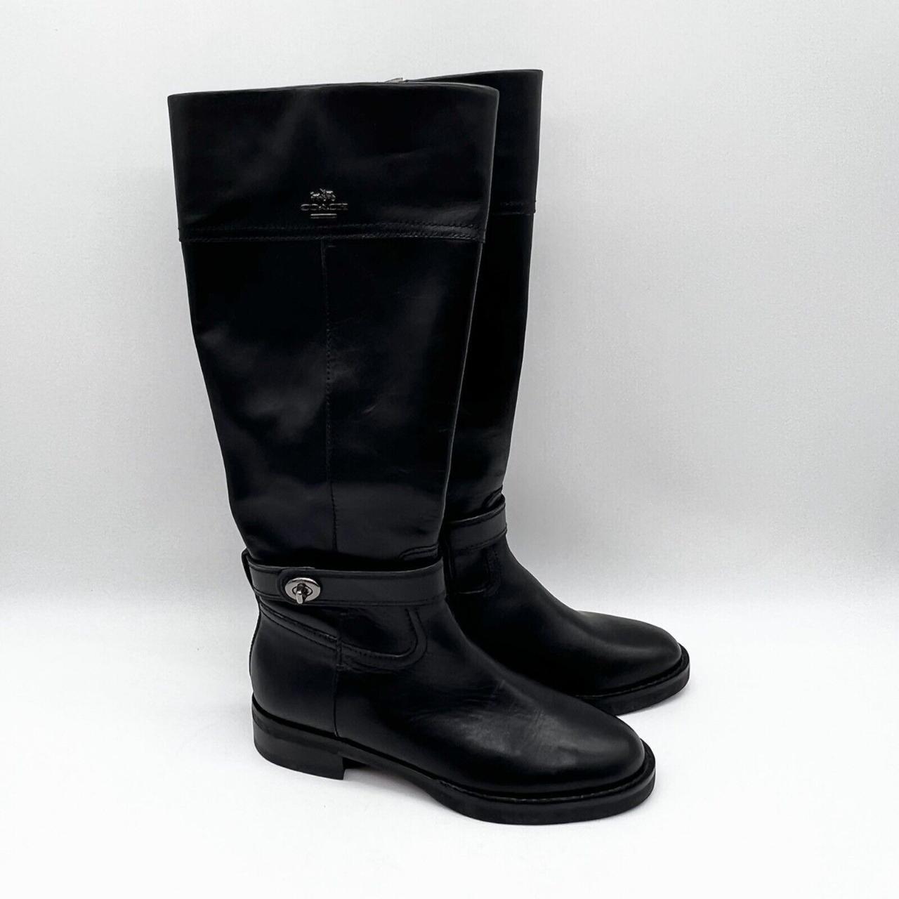 coach eva riding boots