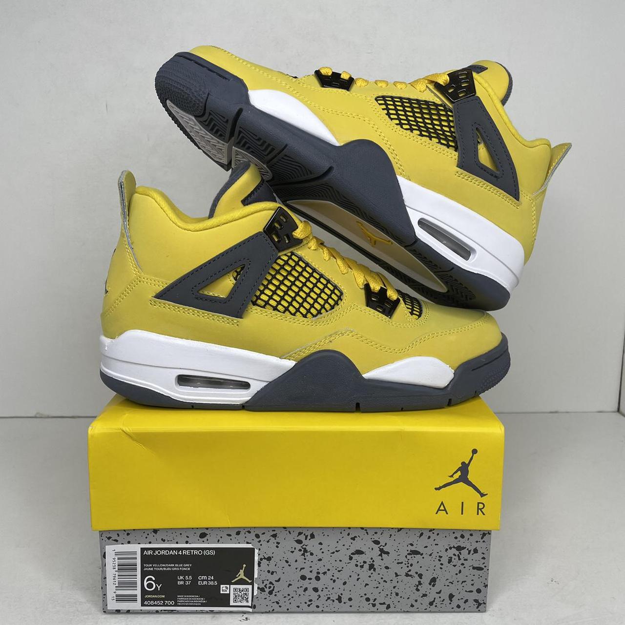 jordan 4 yellow box