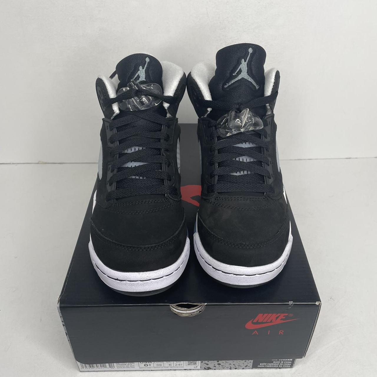Nike Air Jordan 5 Retro “Oreo/Moonlight” 2021 Black... - Depop