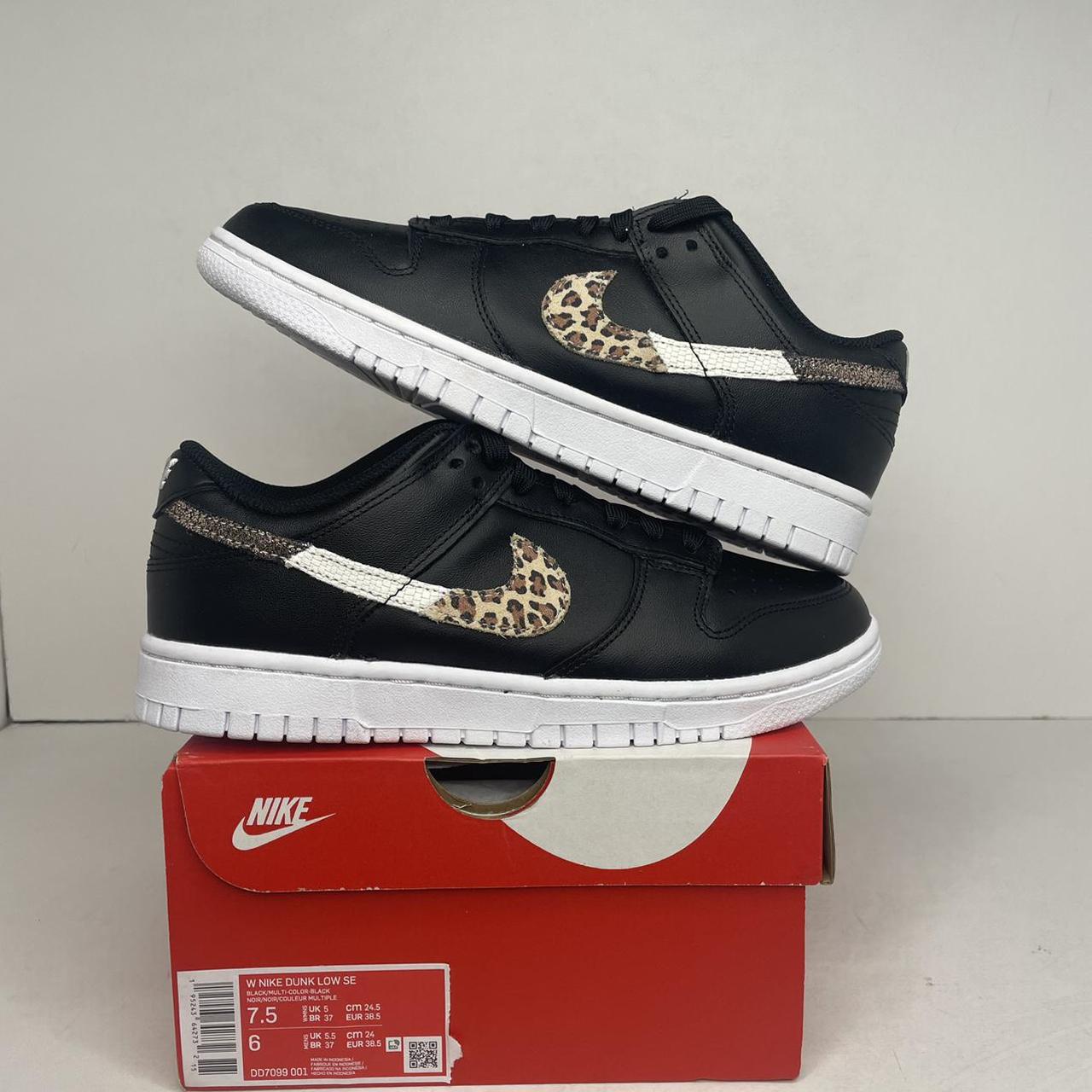nike dunk low primal black