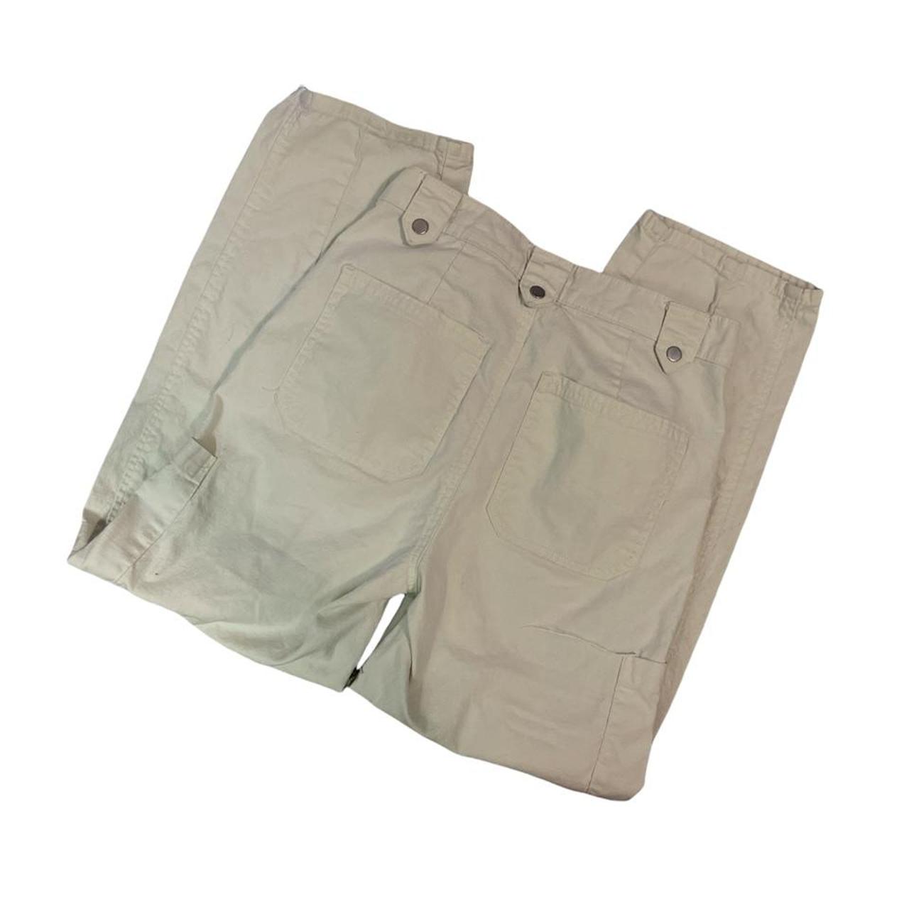 BDG cargo pants in cream, size 0 worn maybe once or... Depop