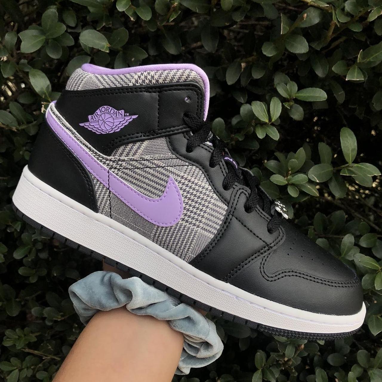 jordan 1 mid purple grey