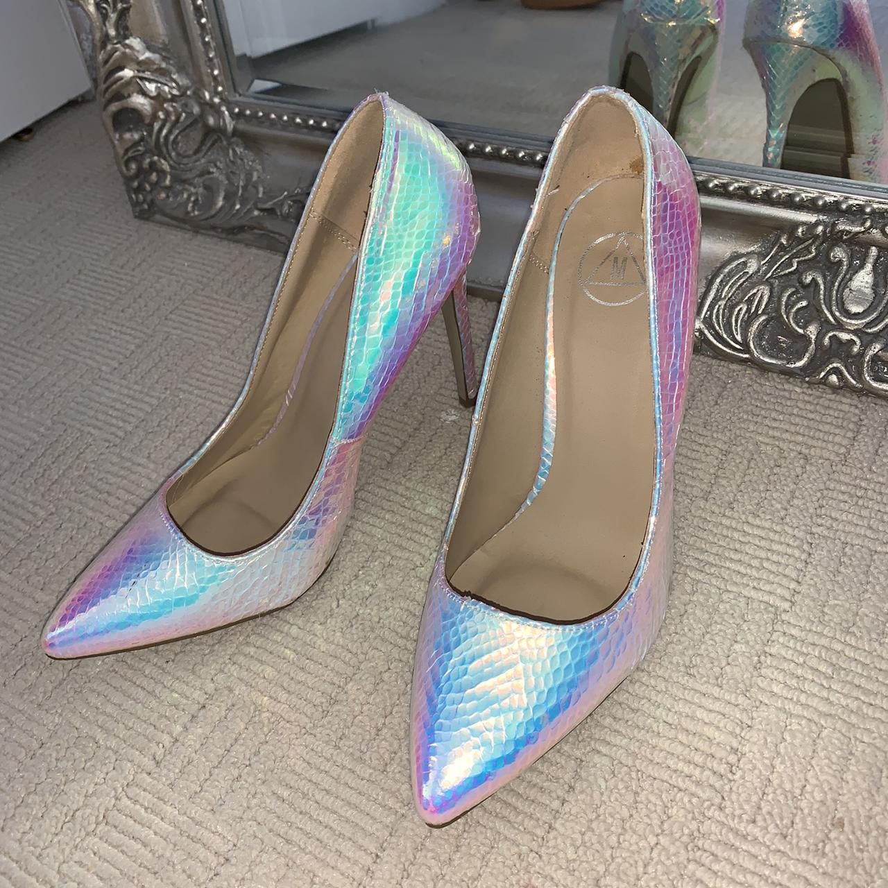 Mermaid holographic sale heels