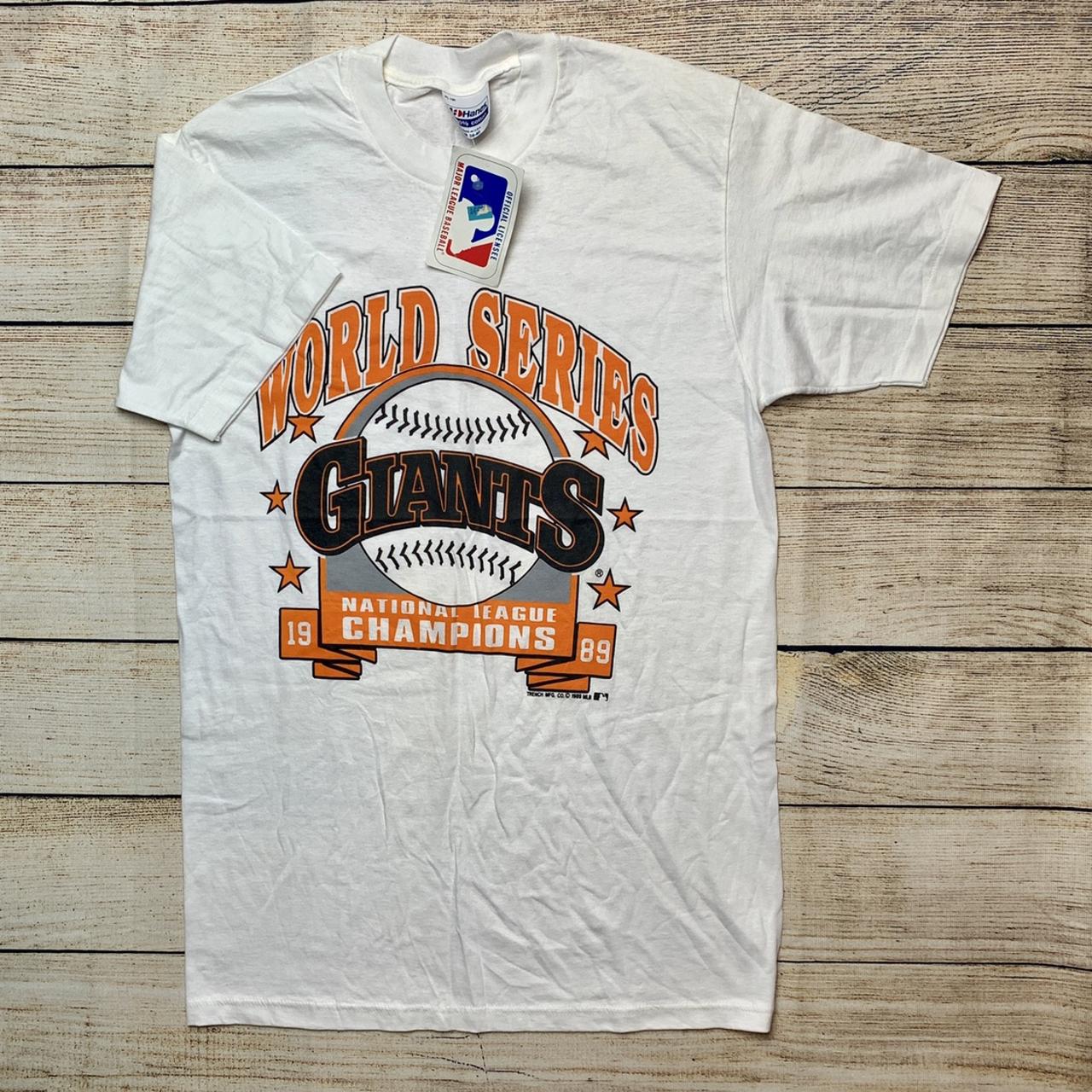 Vintage San Francisco GIANTS 1989 World Series Vintage Jersey 