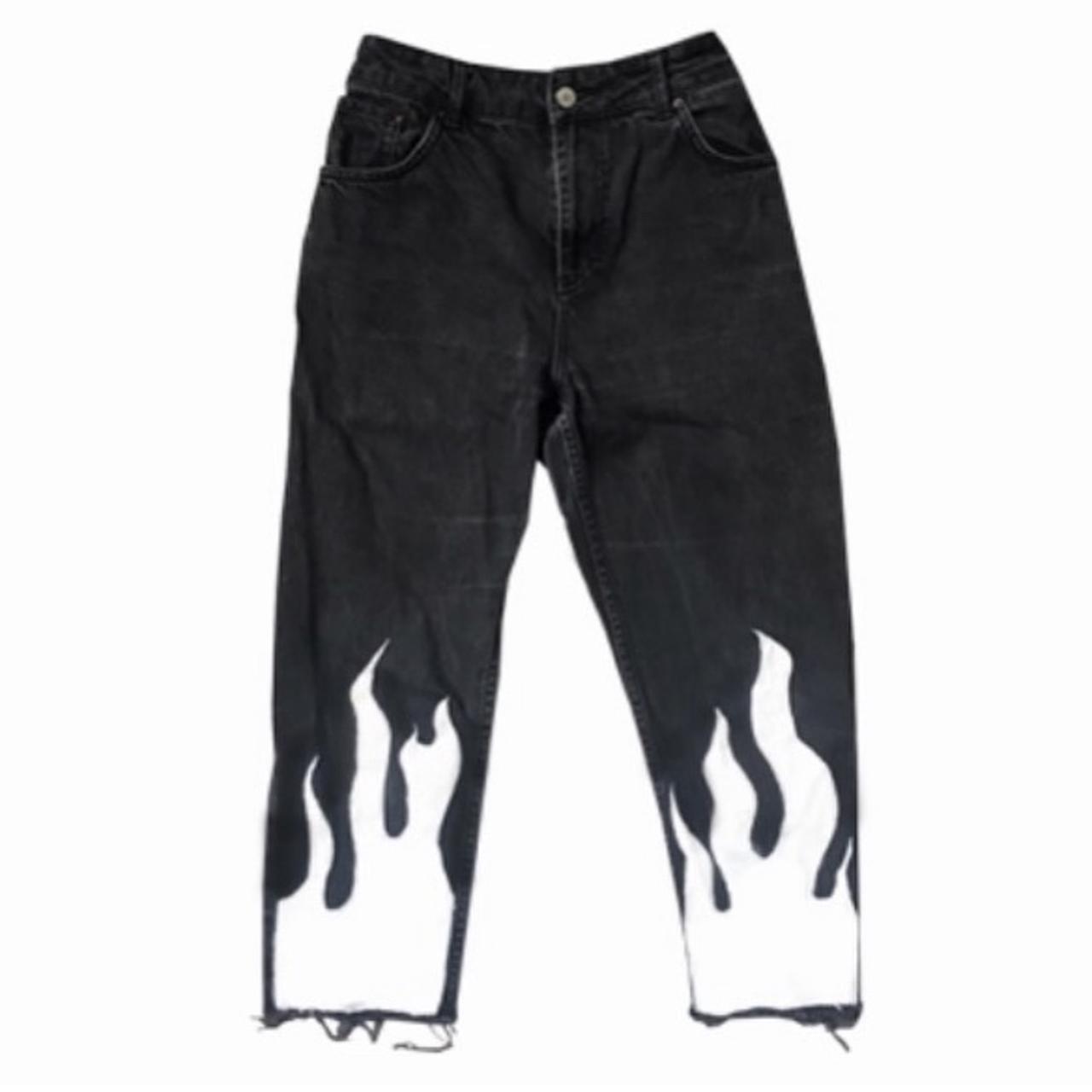 Flame jeans clearance