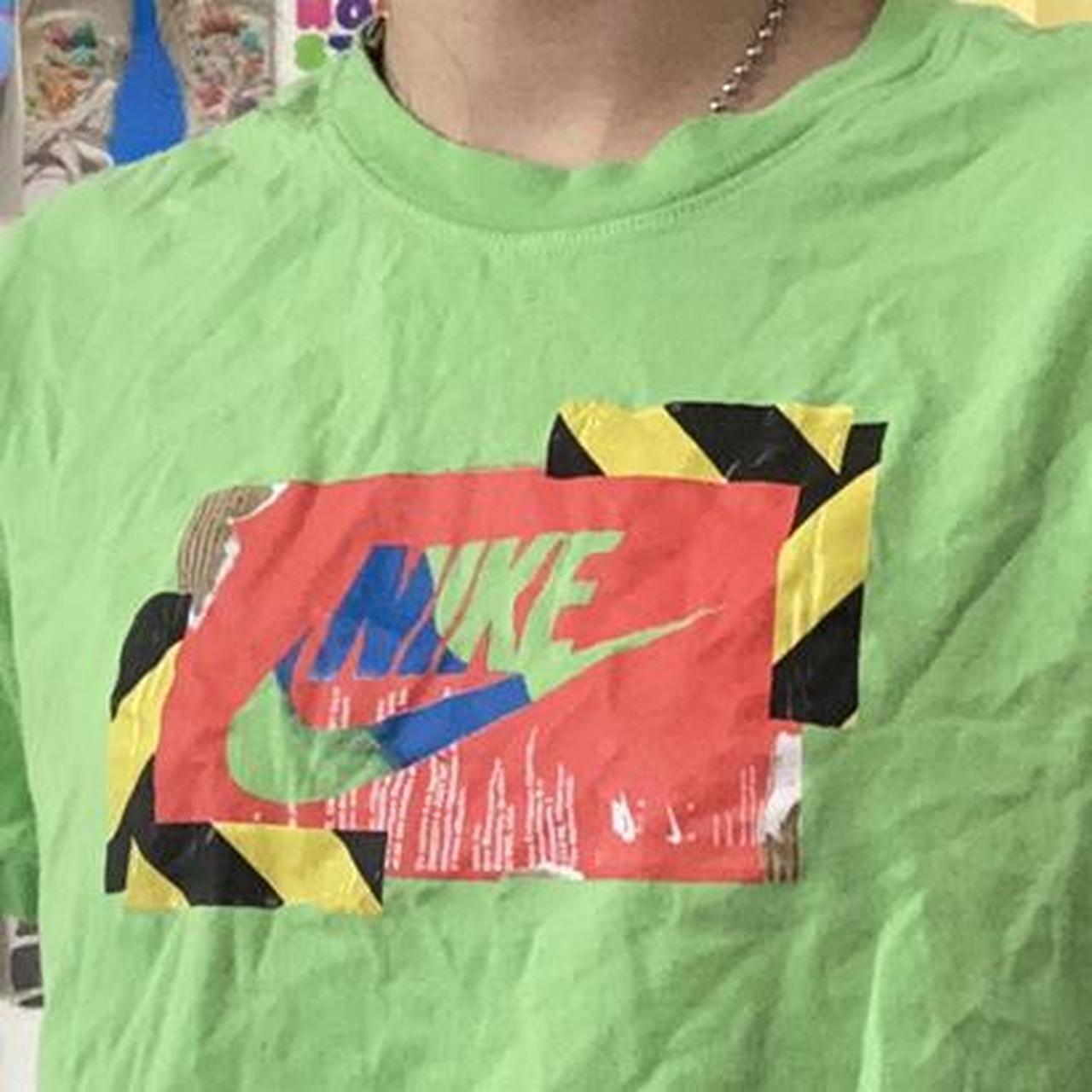 lime green nike shirts